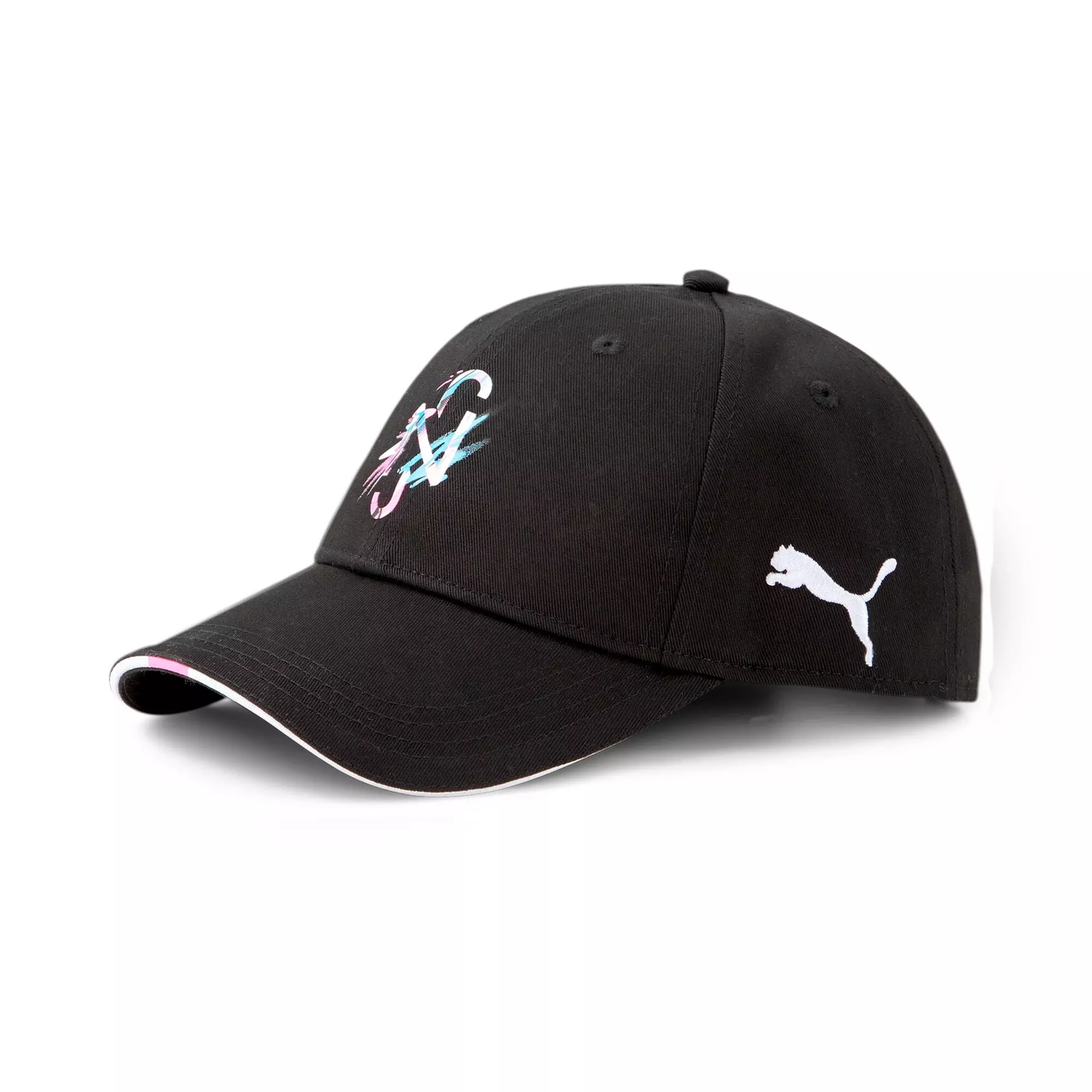 PUMA Neymar Jr. Baseball Cap -Black/White - BLACK/WHITE
