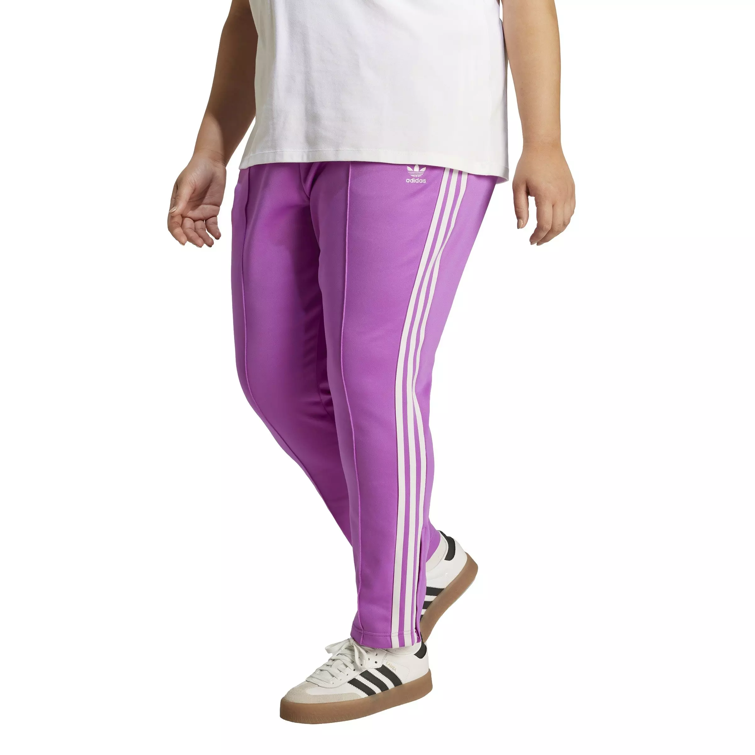 adidas Women's Originals Adicolor Track SST Tracksuit Bottoms - Purple - PURPLE