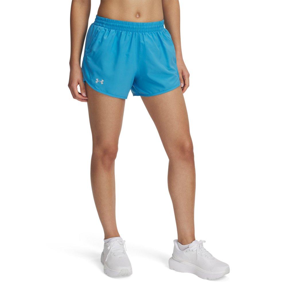 Under Armour Women's Fly-By 3" Shorts -Blue - BLUE Thumbnail View 1