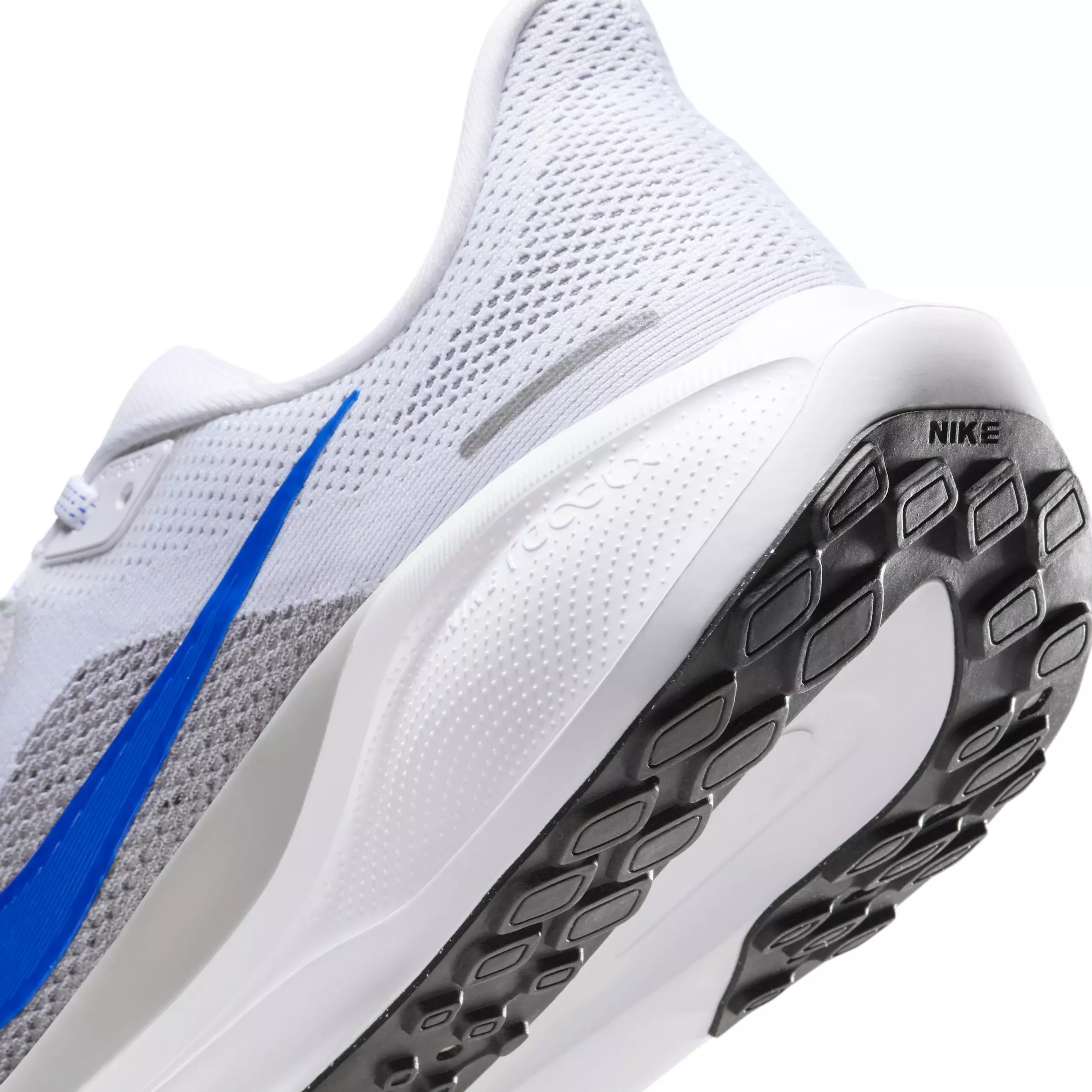 Nike Pegasus 41 "White/Wolf Grey/Pure Platinum/Racer Blue" Men's Running Shoe - WHITE/GREY/PLATINUM/BLUE
