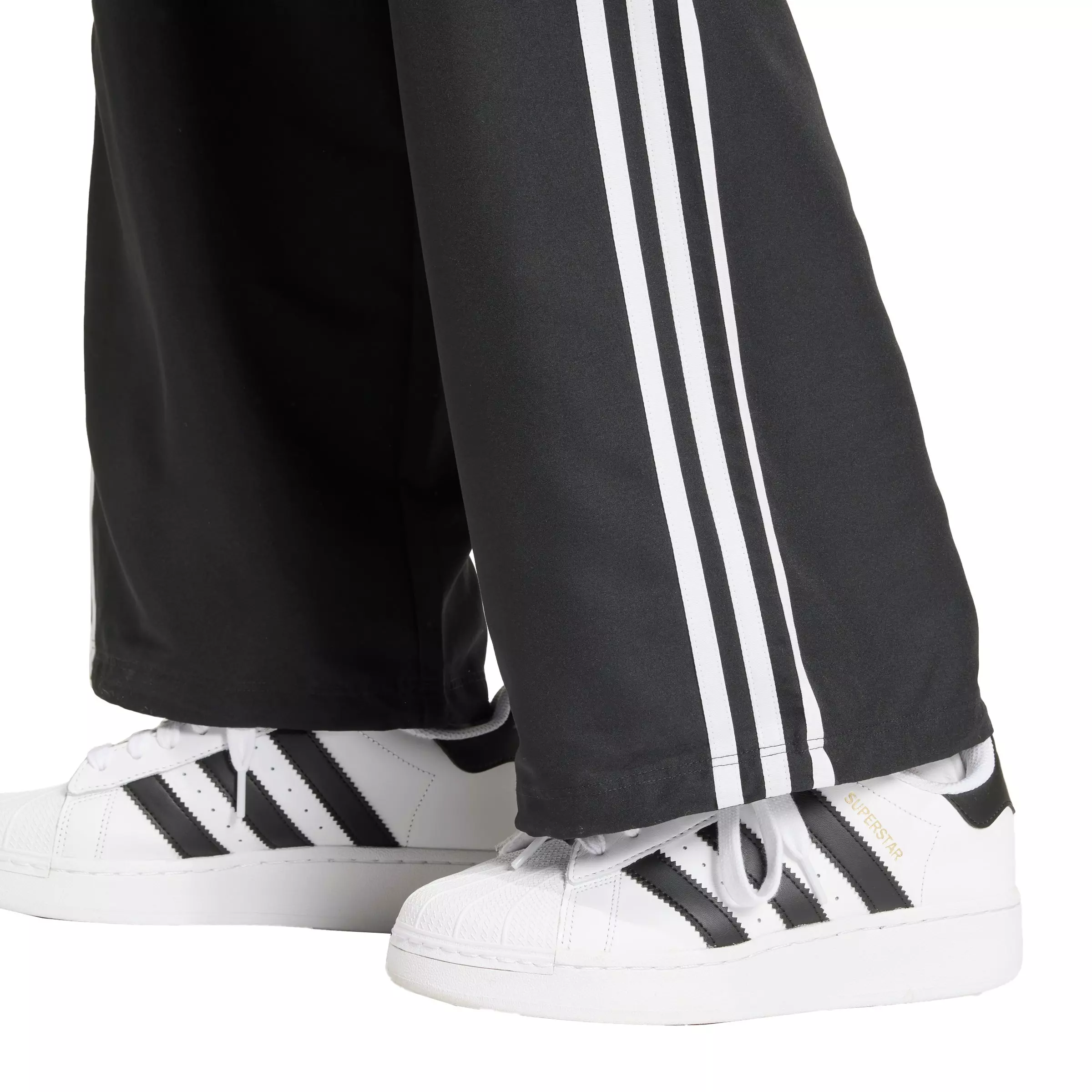 adidas Women's Originals Adicolor 3-Stripes Cargo Tracksuit Bottoms - Black - BLACK