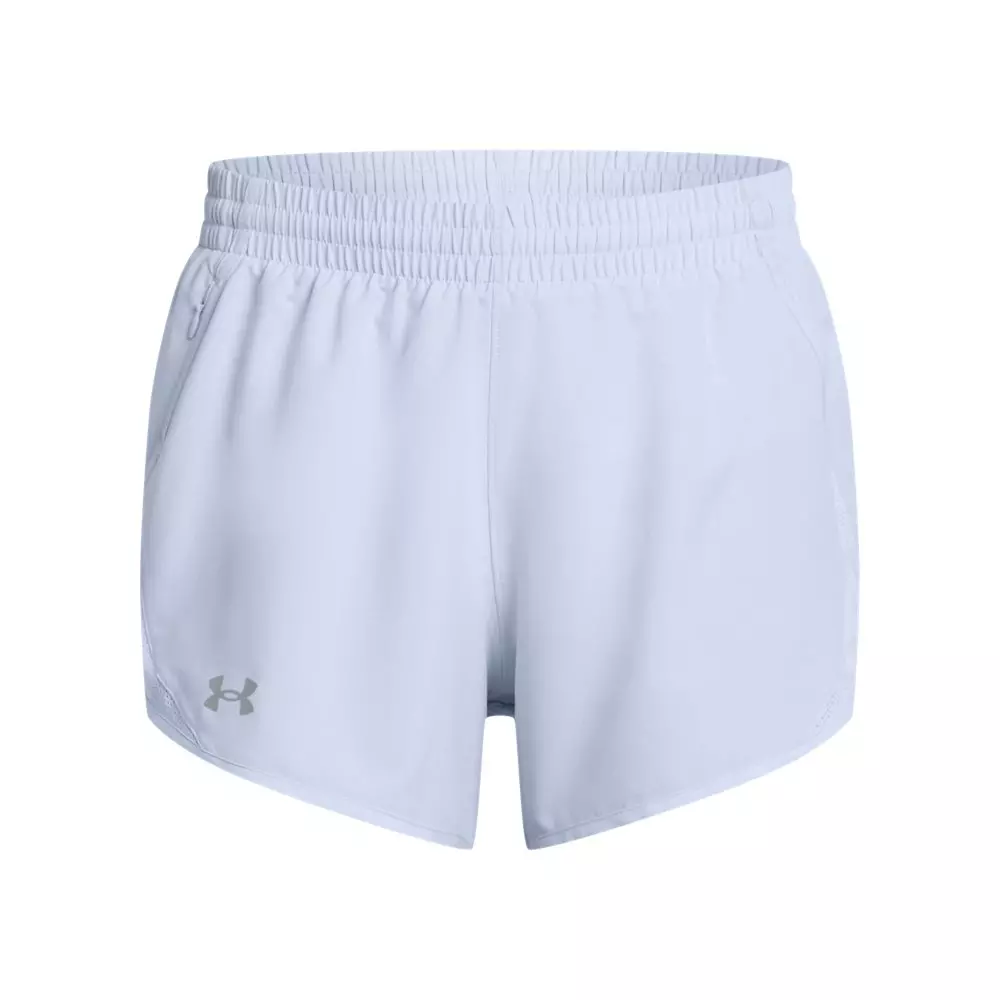 Under Armour Women's Fly-By 3" Shorts - Lt Blue - LT BLUE