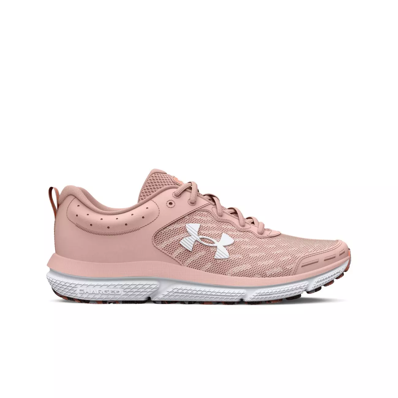 Under Armour Charged Assert 10 "Orange Dream/White" Women's Running Shoe - ORANGE/WHITE