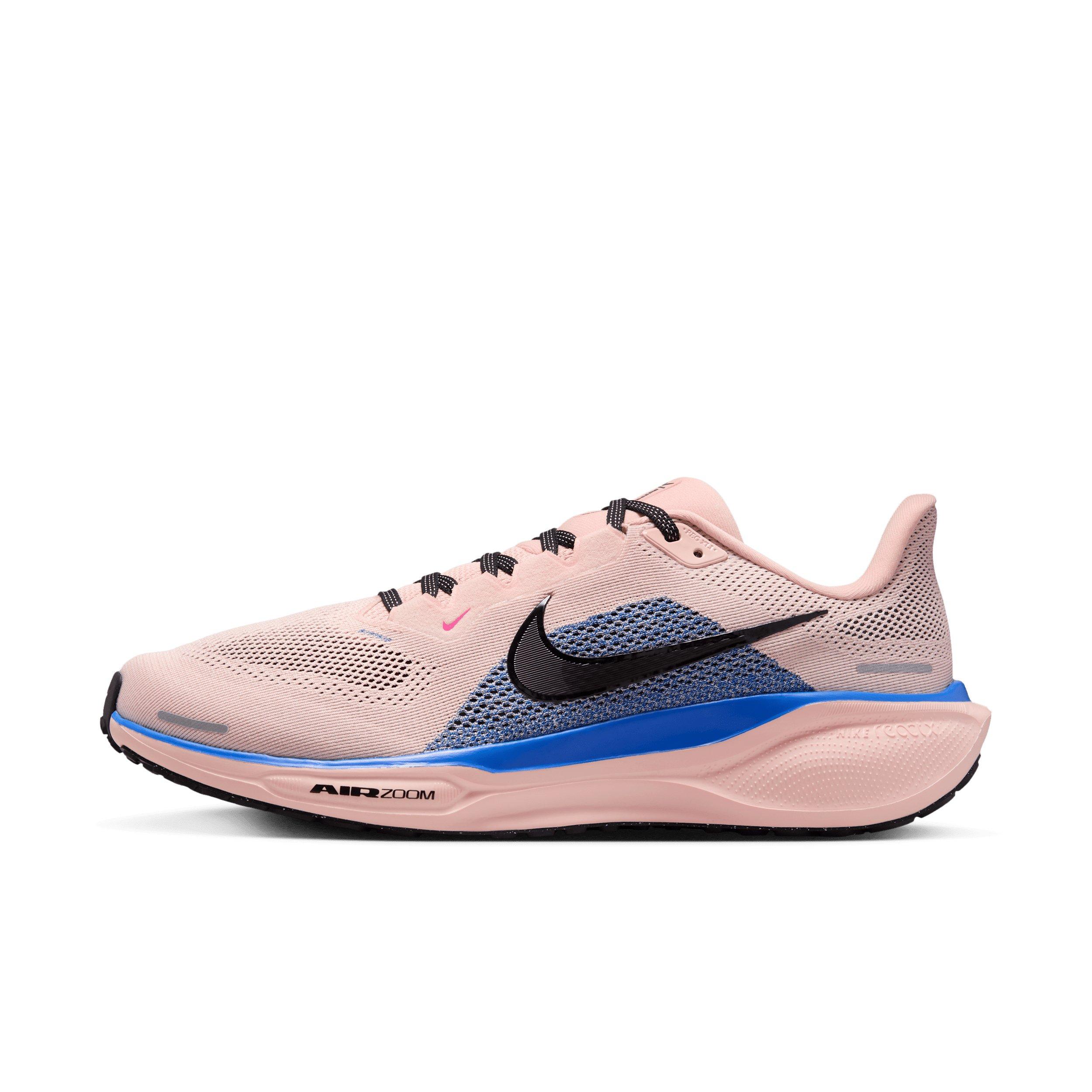 Nike Pegasus 41 "Washed Coral/Racer Blue/Hyper Pink/Black" Men's Running Shoe - CORAL/BLUE/PINK/BLACK Thumbnail View 2