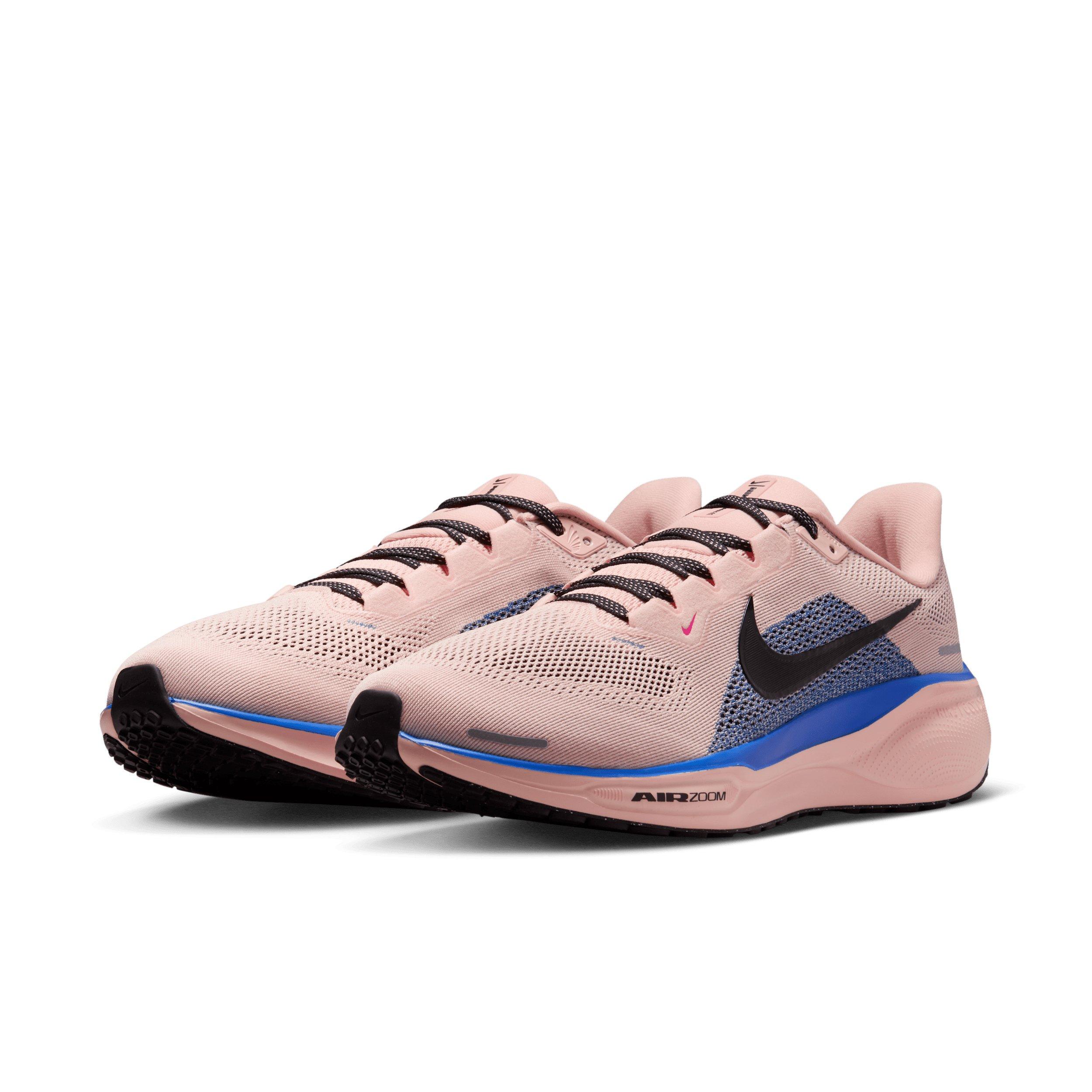 Nike Pegasus 41 "Washed Coral/Racer Blue/Hyper Pink/Black" Men's Running Shoe - CORAL/BLUE/PINK/BLACK Thumbnail View 3