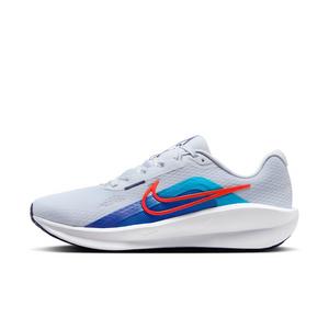 Nike Downshifter 13 "Football Grey/Deep Night/Blue Lightning/Bright Crimson" Men's Running Shoe