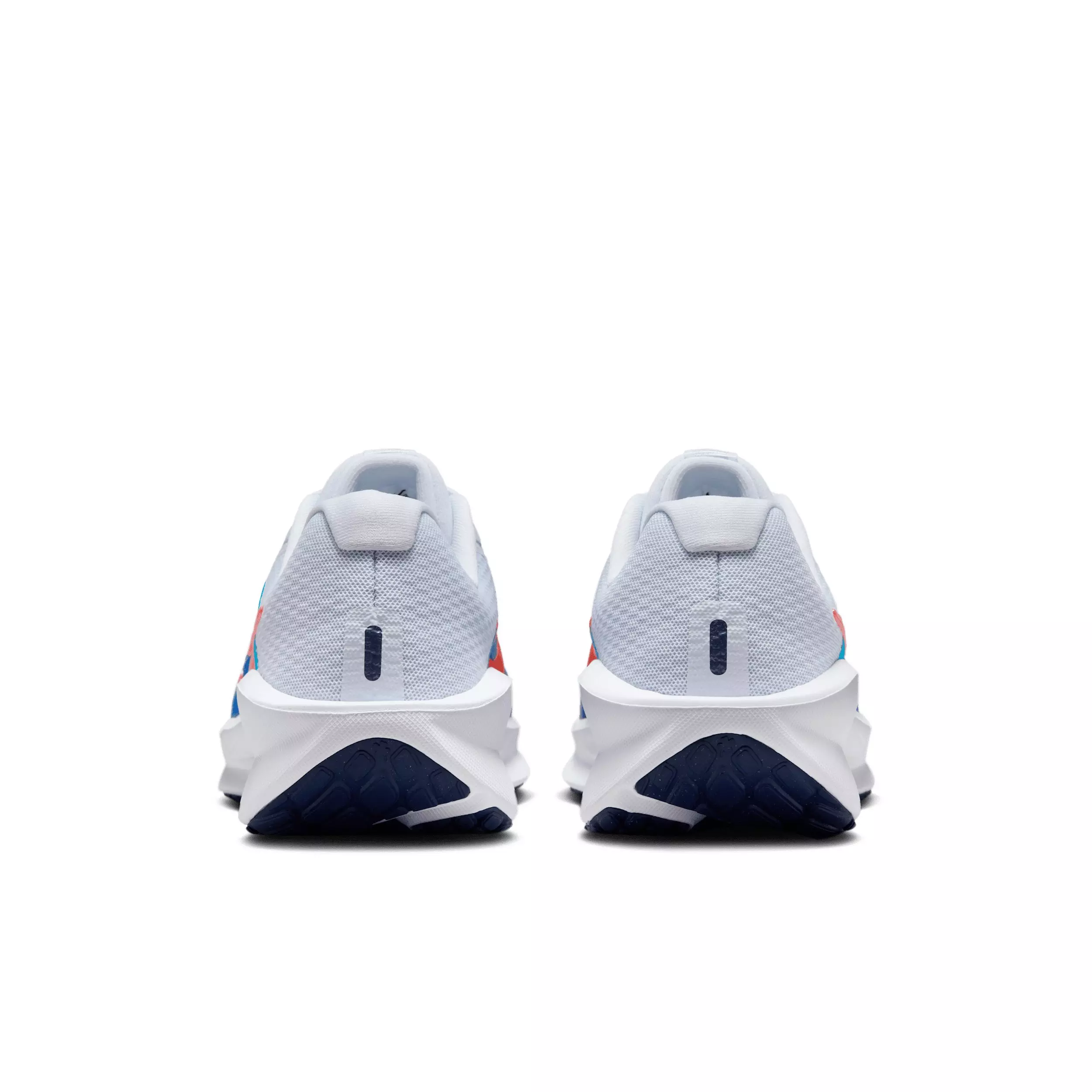 Nike Downshifter 13 "Football Grey/Deep Night/Blue Lightning/Bright Crimson" Men's Running Shoe - GREY/NIGHT/BLUE/CRIMSON