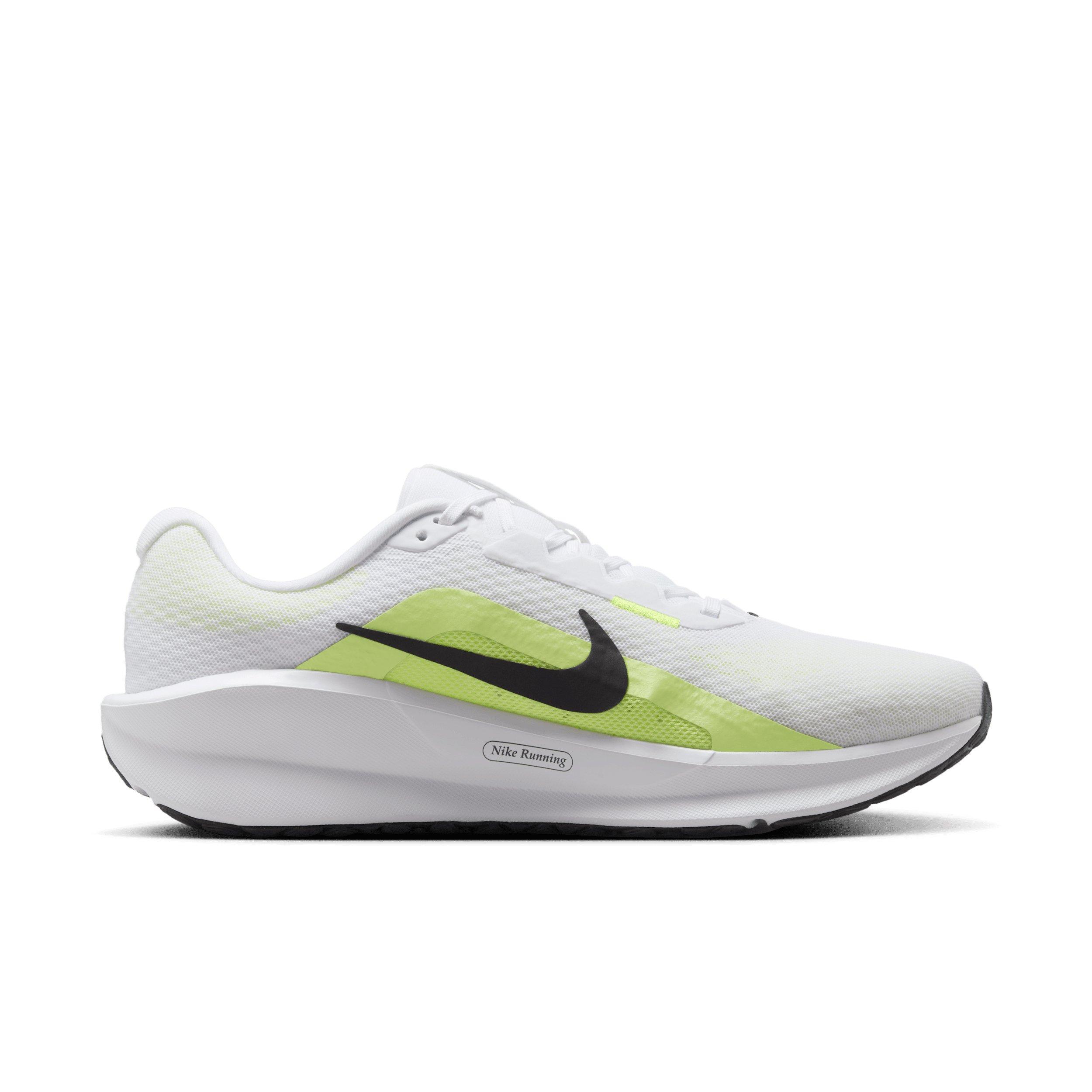 Nike Downshifter 13 "White/Light Lemon Twist/Volt/Black" Men's Running Shoe - WHITE/LEMON/VOLT/BLACK Thumbnail View 1