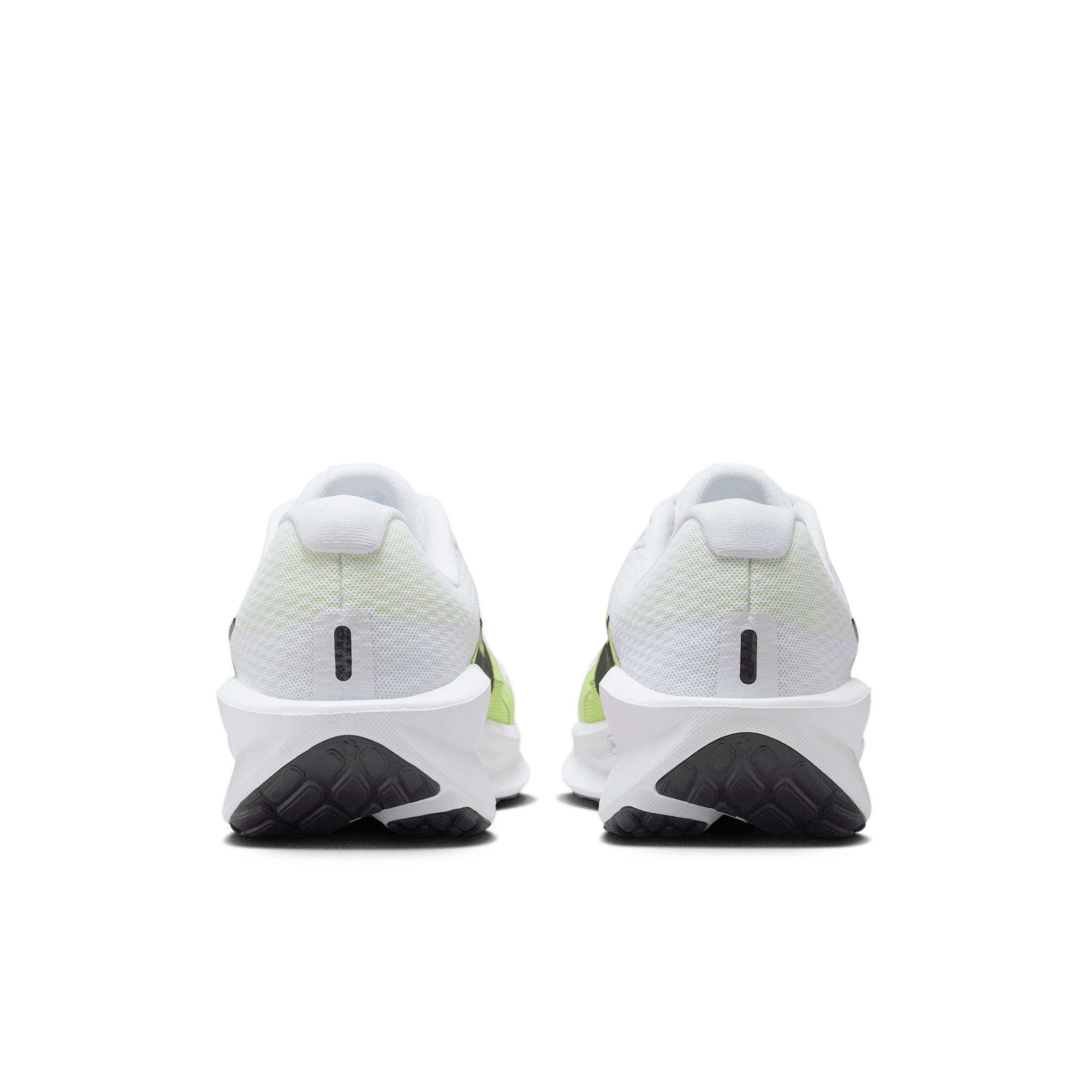Nike Downshifter 13 "White/Light Lemon Twist/Volt/Black" Men's Running Shoe - WHITE/LEMON/VOLT/BLACK Thumbnail View 5