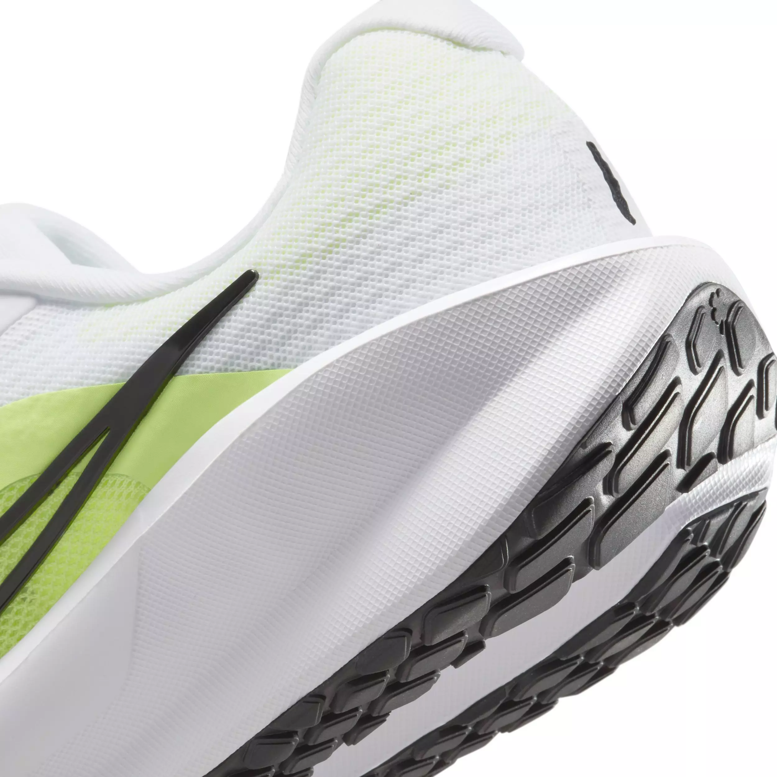 Nike Downshifter 13 "White/Light Lemon Twist/Volt/Black" Men's Running Shoe - WHITE/LEMON/VOLT/BLACK