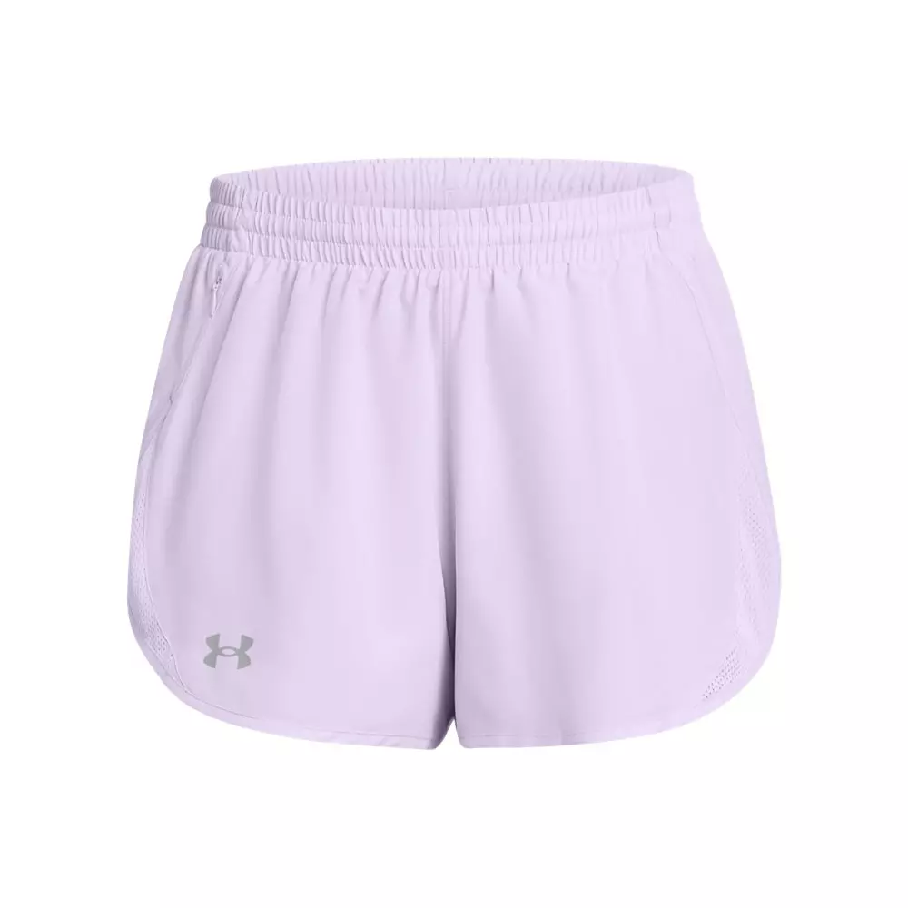 Under Armour Women's Fly-By 3" Shorts -Lt Purple - LT PURPLE