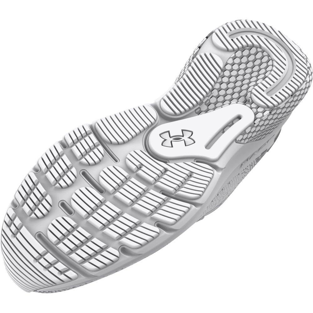 Under Armour HOVR Turbulence 2 "White/Metallic Silver" Women's Running Shoe - WHITE/SILVER Thumbnail View 4