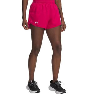 Under Armour Women's Fly-By 3" Shorts -Fuchsia