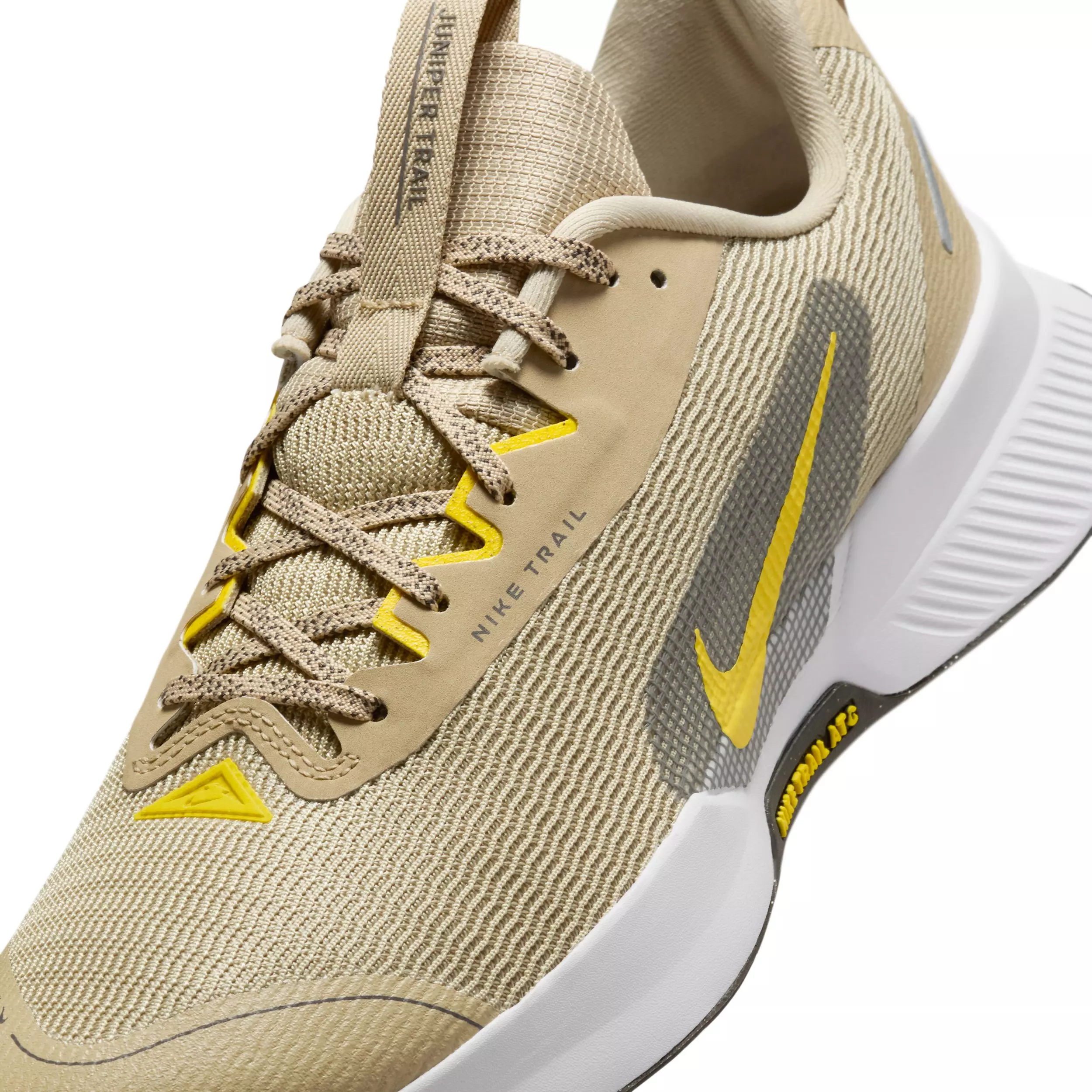 Nike Juniper Trail 3 "Desert Khaki/Medium Ash/White/Lightning" Men's Trail Running Shoe - KHAKI/ASH/WHITE/LIGHTNING