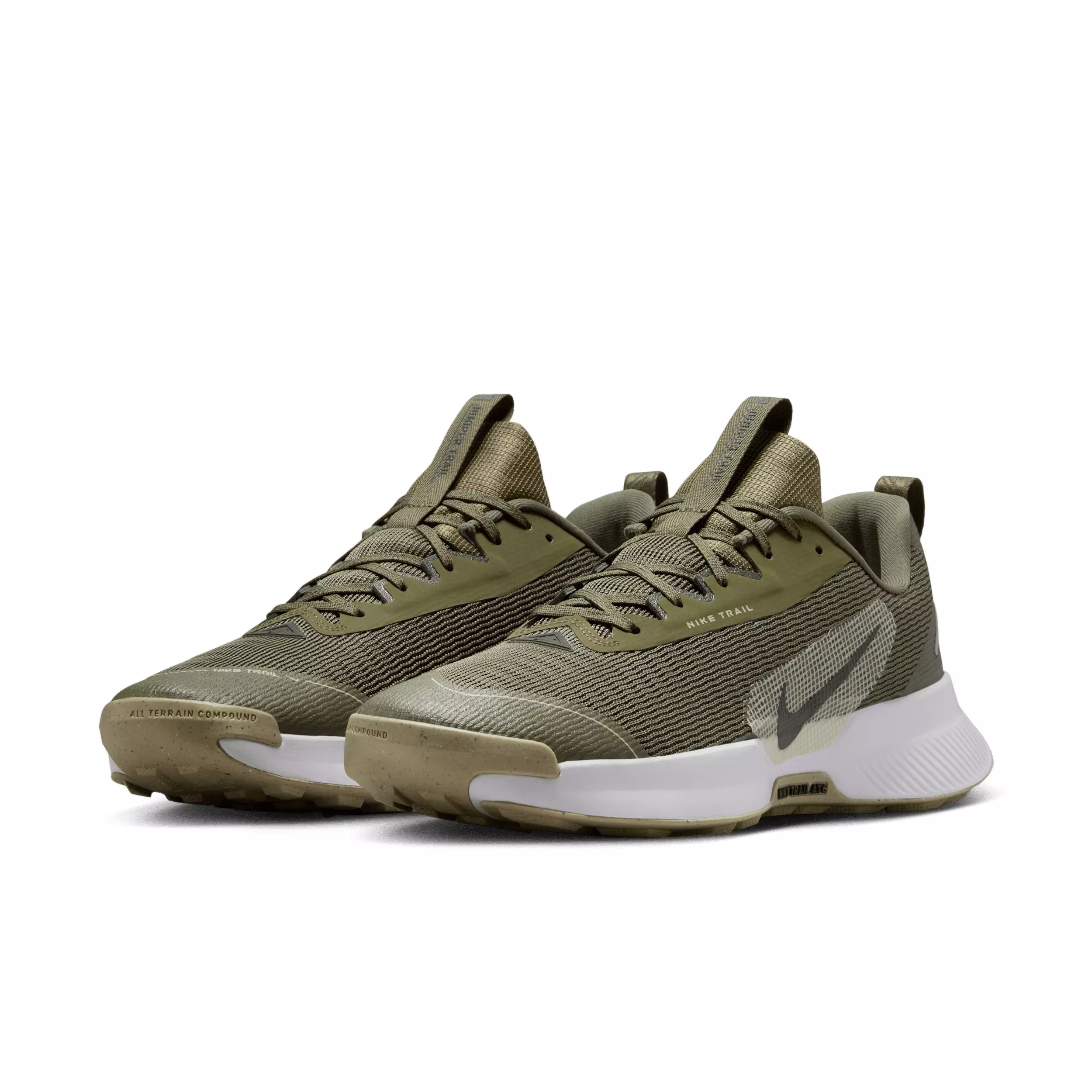 Nike Juniper Trail 3 "Medium Olive/Desert Khaki/White/Sequoia" Men's Trail Running Shoe - OLIVE/KHAKI/WHITE/SEQUOIA