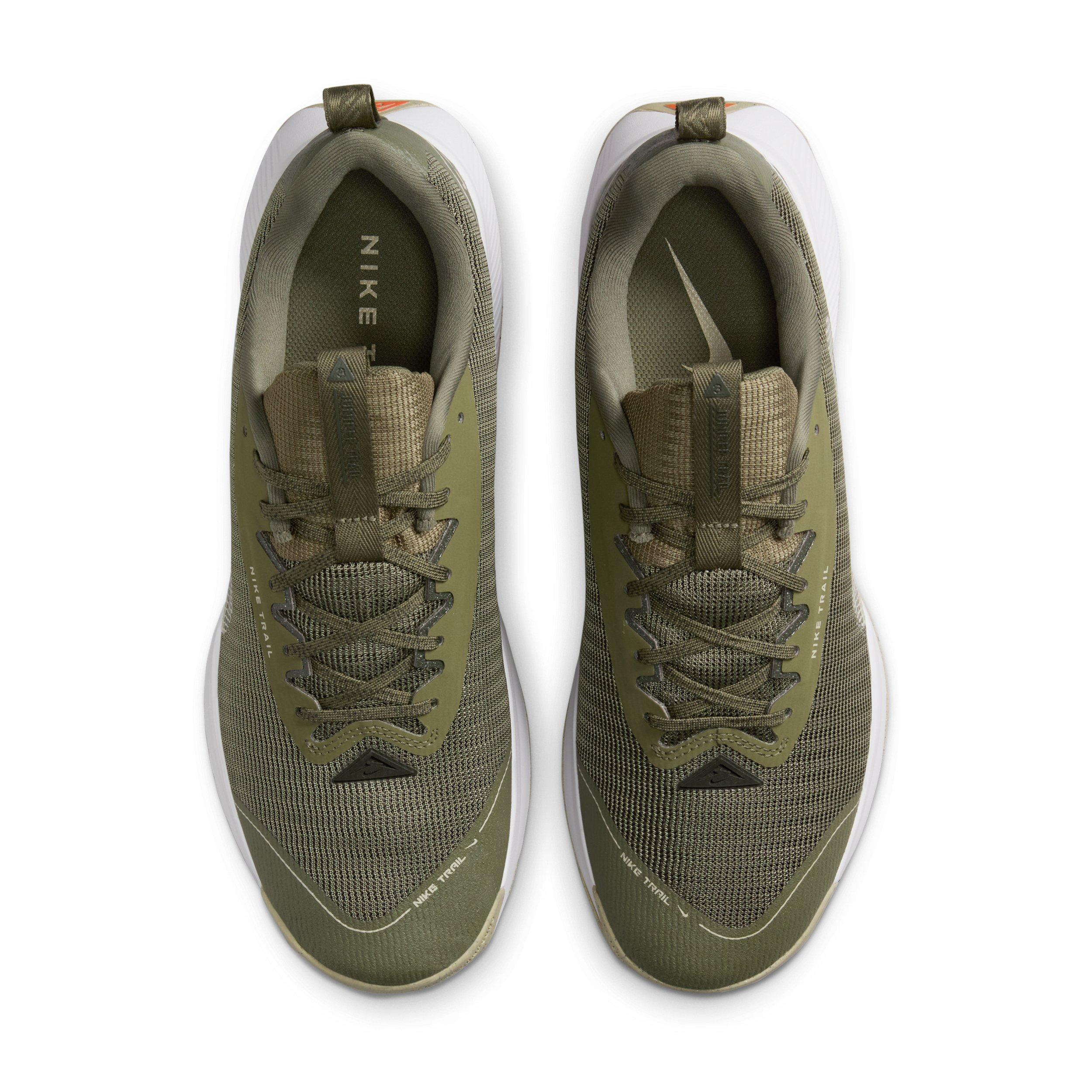 Nike Juniper Trail 3 "Medium Olive/Desert Khaki/White/Sequoia" Men's Trail Running Shoe - OLIVE/KHAKI/WHITE/SEQUOIA Thumbnail View 4