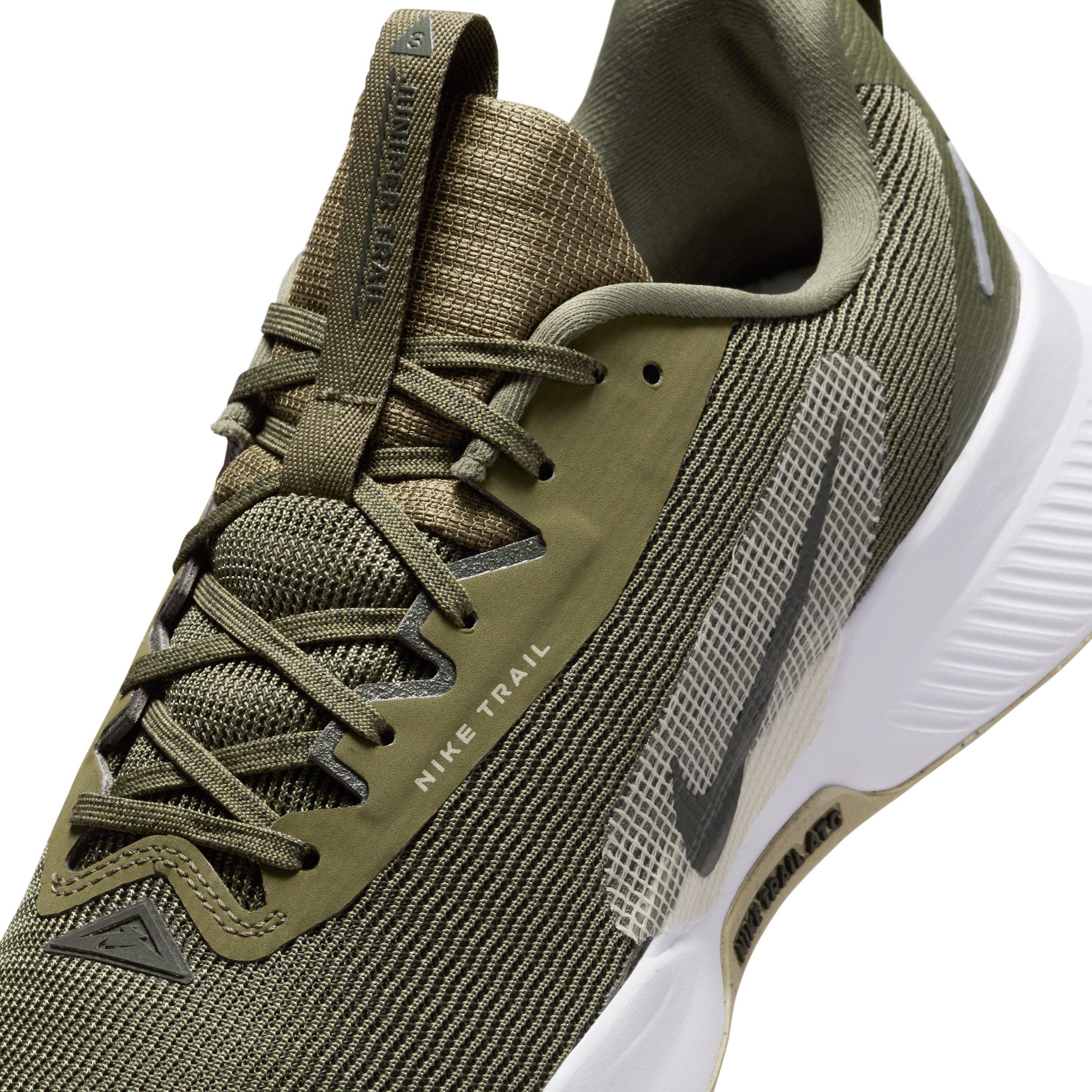 Nike Juniper Trail 3 "Medium Olive/Desert Khaki/White/Sequoia" Men's Trail Running Shoe - OLIVE/KHAKI/WHITE/SEQUOIA Thumbnail View 7