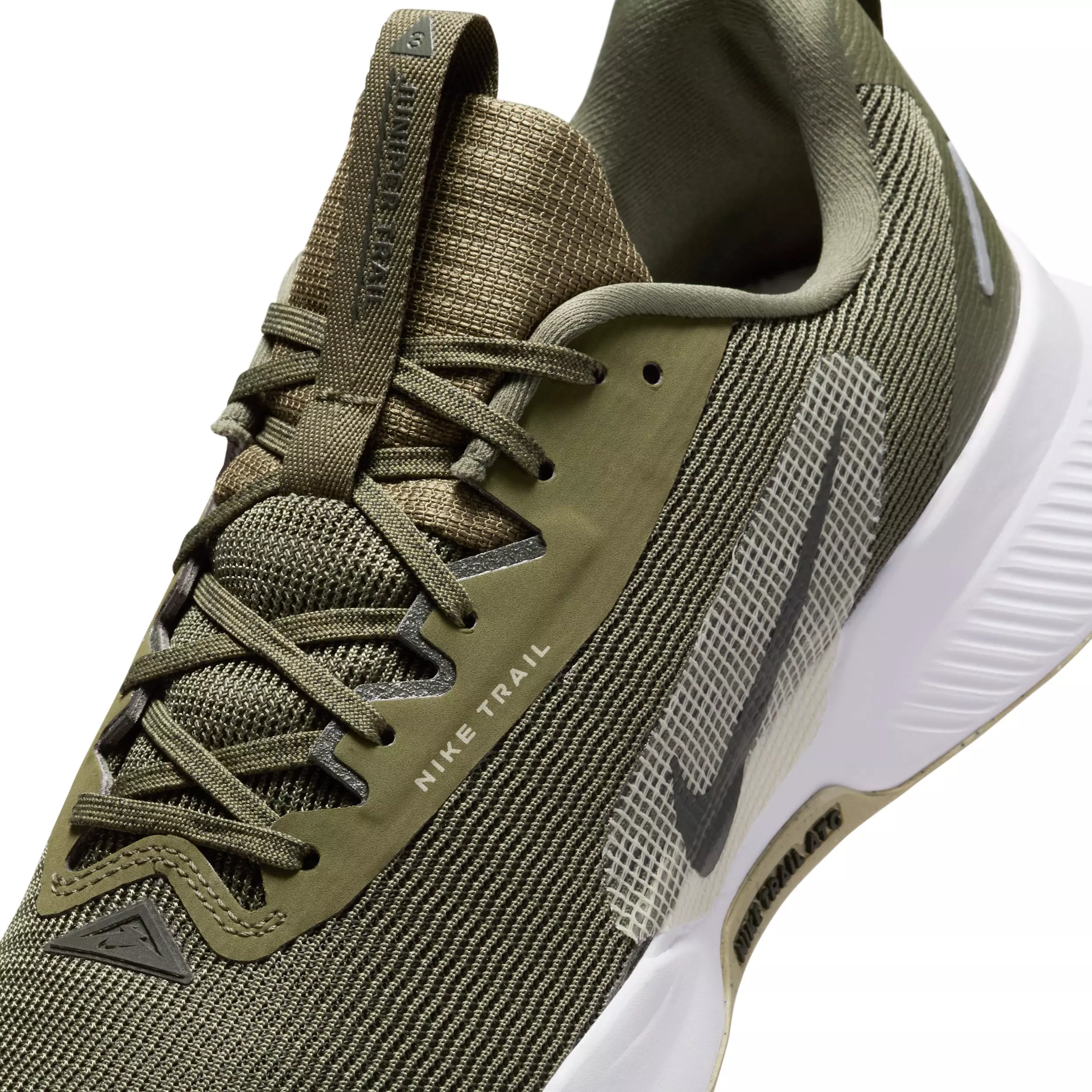 Nike Juniper Trail 3 "Medium Olive/Desert Khaki/White/Sequoia" Men's Trail Running Shoe - OLIVE/KHAKI/WHITE/SEQUOIA
