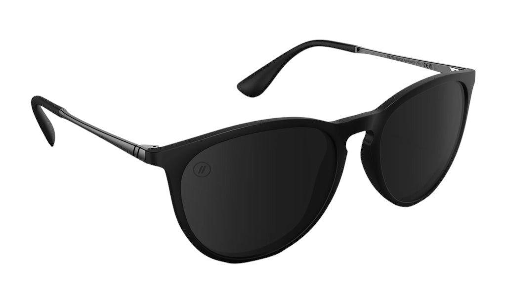 Blenders North Park Matte Black Sunglasses - BLACK