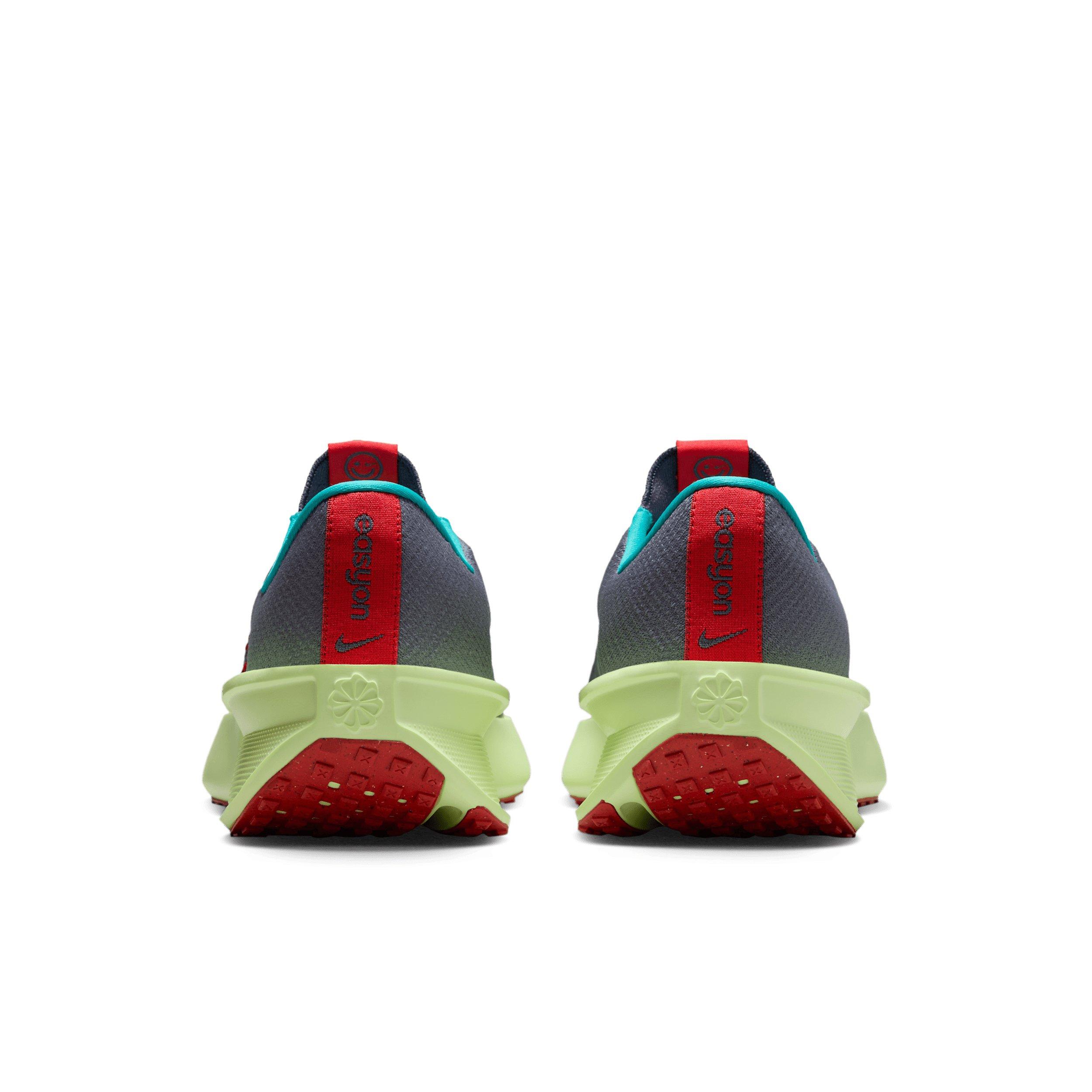 Nike Interact Run EasyOn "Light Carbon/Barely Volt/Laser Orange/Light Crimson" Men's Running Shoe - LT CARBON/VOLT/ORANGE/LT CRIMSON Thumbnail View 5