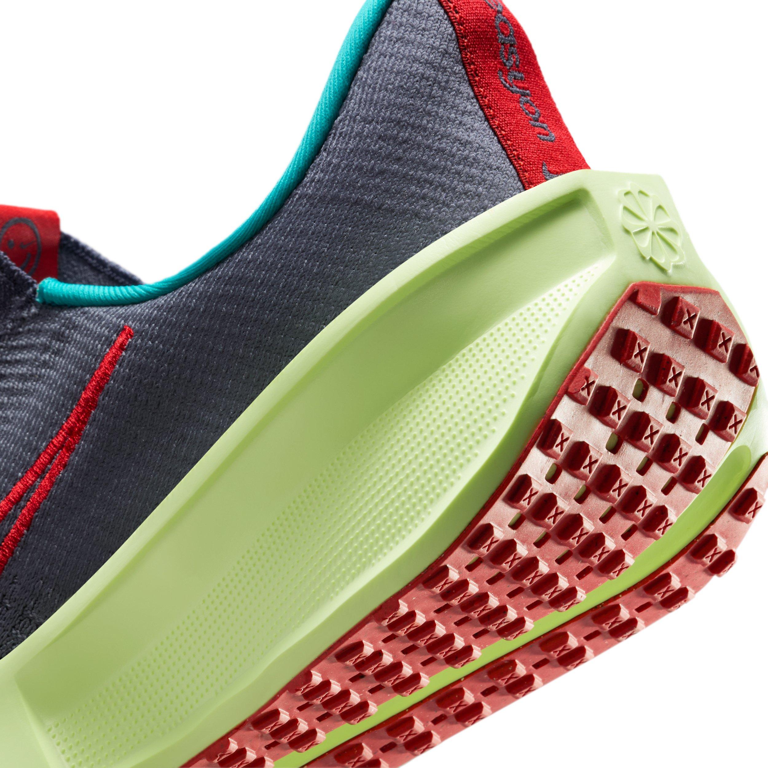 Nike Interact Run EasyOn "Light Carbon/Barely Volt/Laser Orange/Light Crimson" Men's Running Shoe - LT CARBON/VOLT/ORANGE/LT CRIMSON Thumbnail View 8