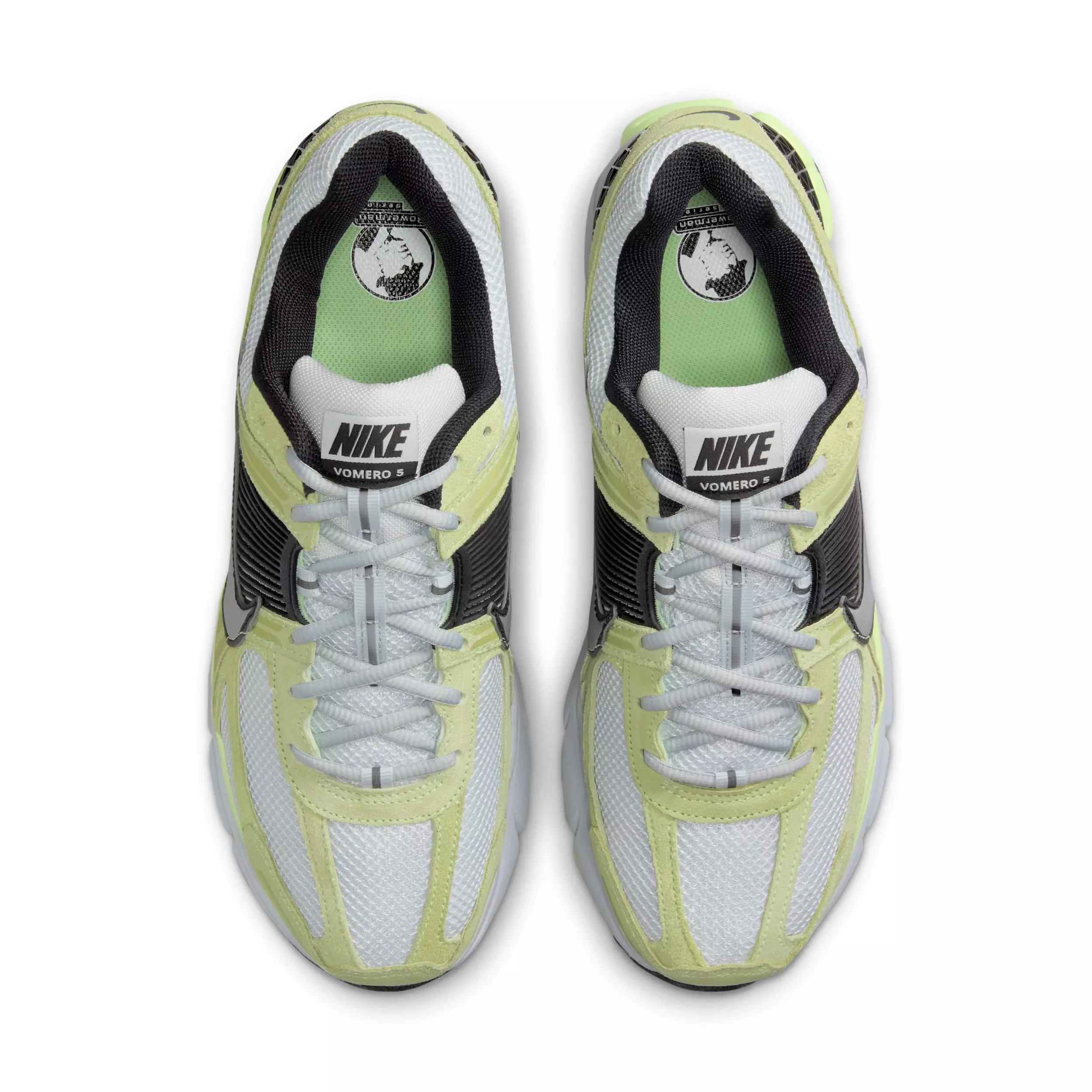 Nike Zoom Vomero 5 "Barely Volt/Pure Platinum/Black/Metallic Platinum" Men's Shoe - VOLT/PLATINUM/BLACK/PLATINUM