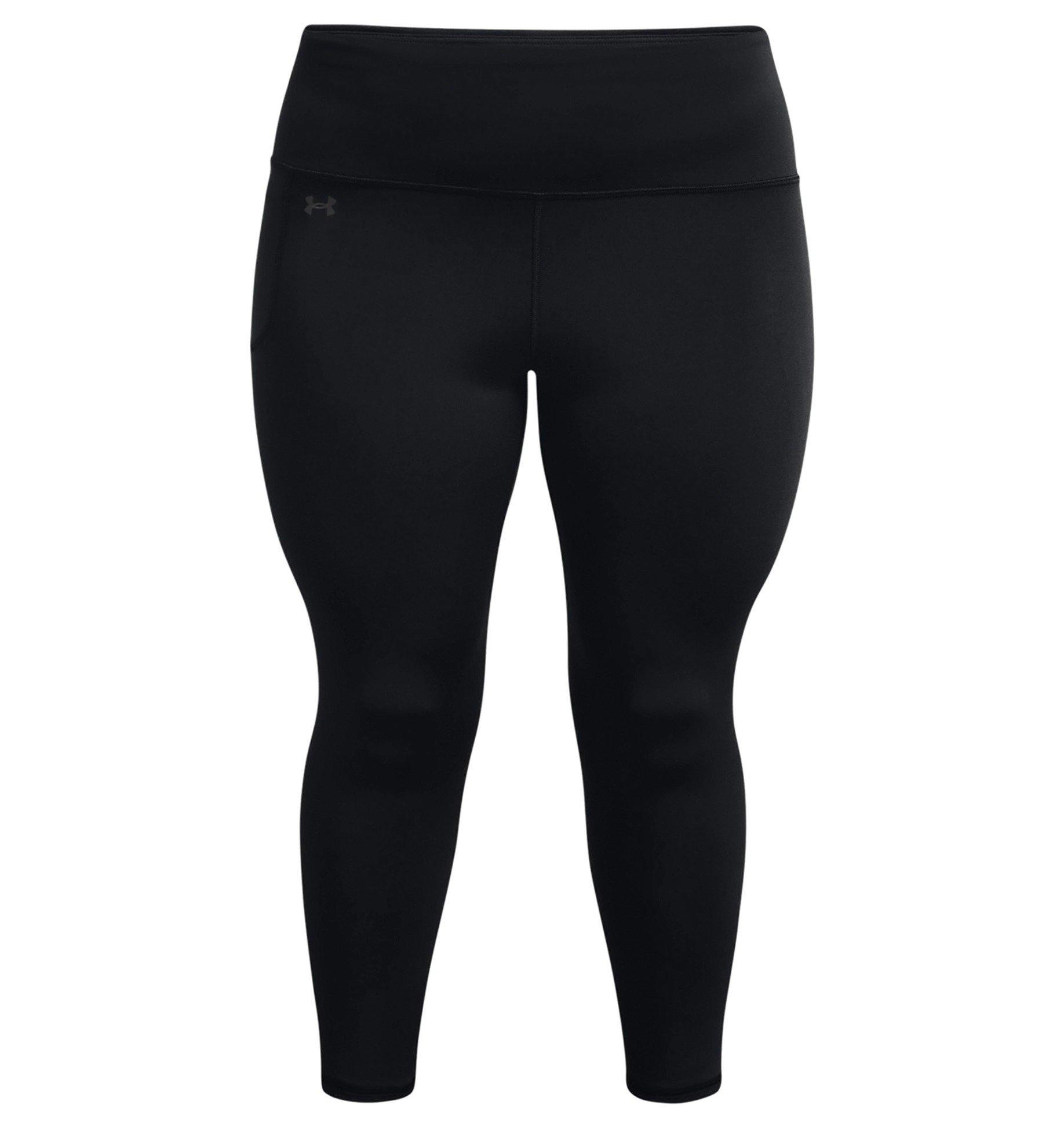 Under Armour Women's Ankle Leggings -Black/Grey - BLACK/GREY Thumbnail View 5