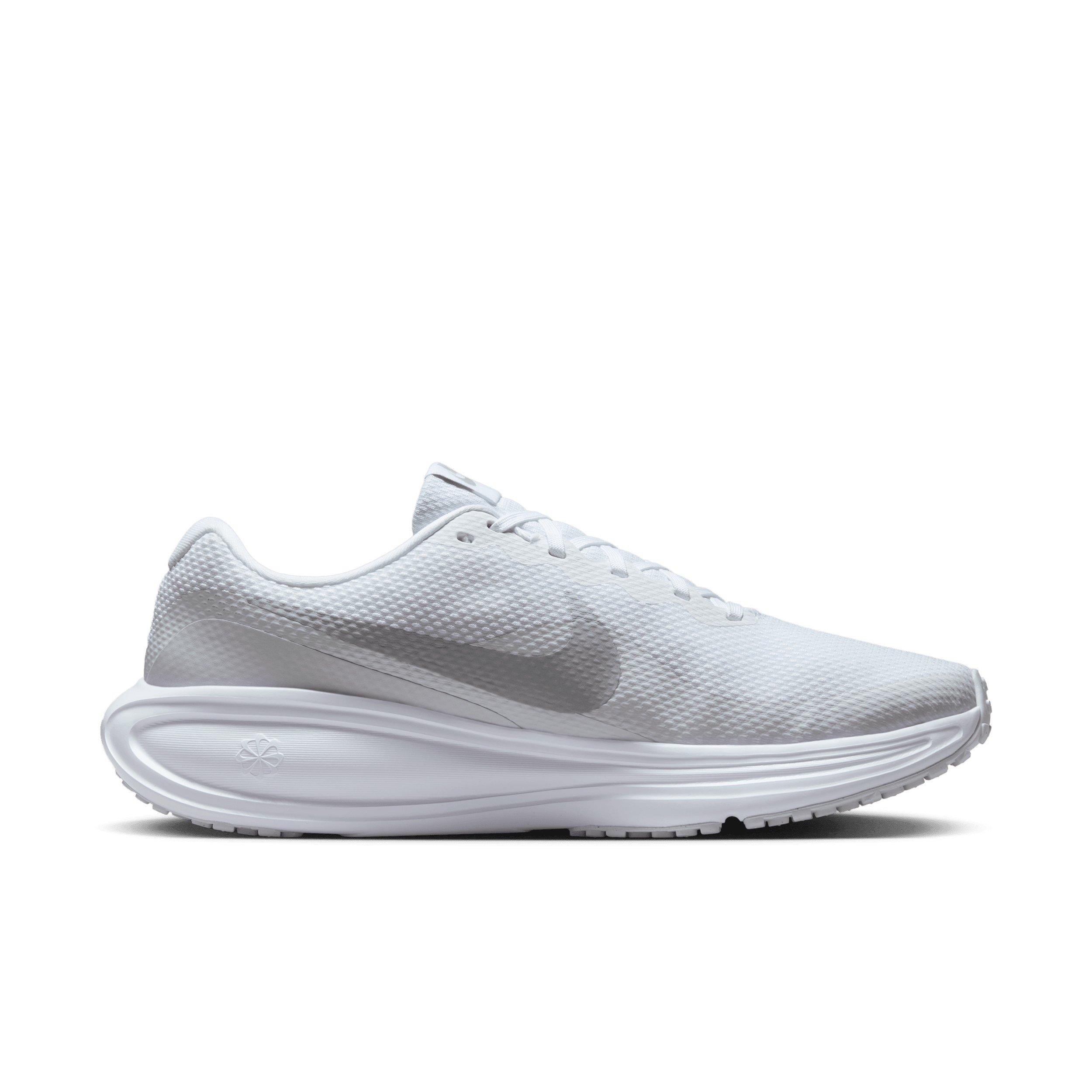 Nike Revolution 8 "White/Pure Platinum" Men's Running Shoe - WHITE/PLATINUM Thumbnail View 1