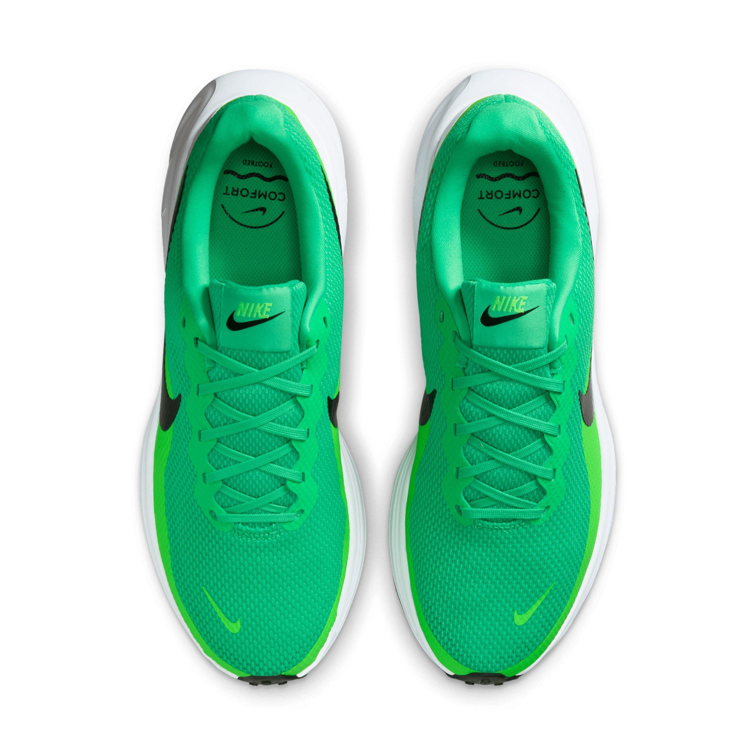 Nike Revolution 8 "Green Shock/Green Strike/White/Black" Men's Running Shoe - GREEN/GREEN/WHITE/BLACK Thumbnail View 4
