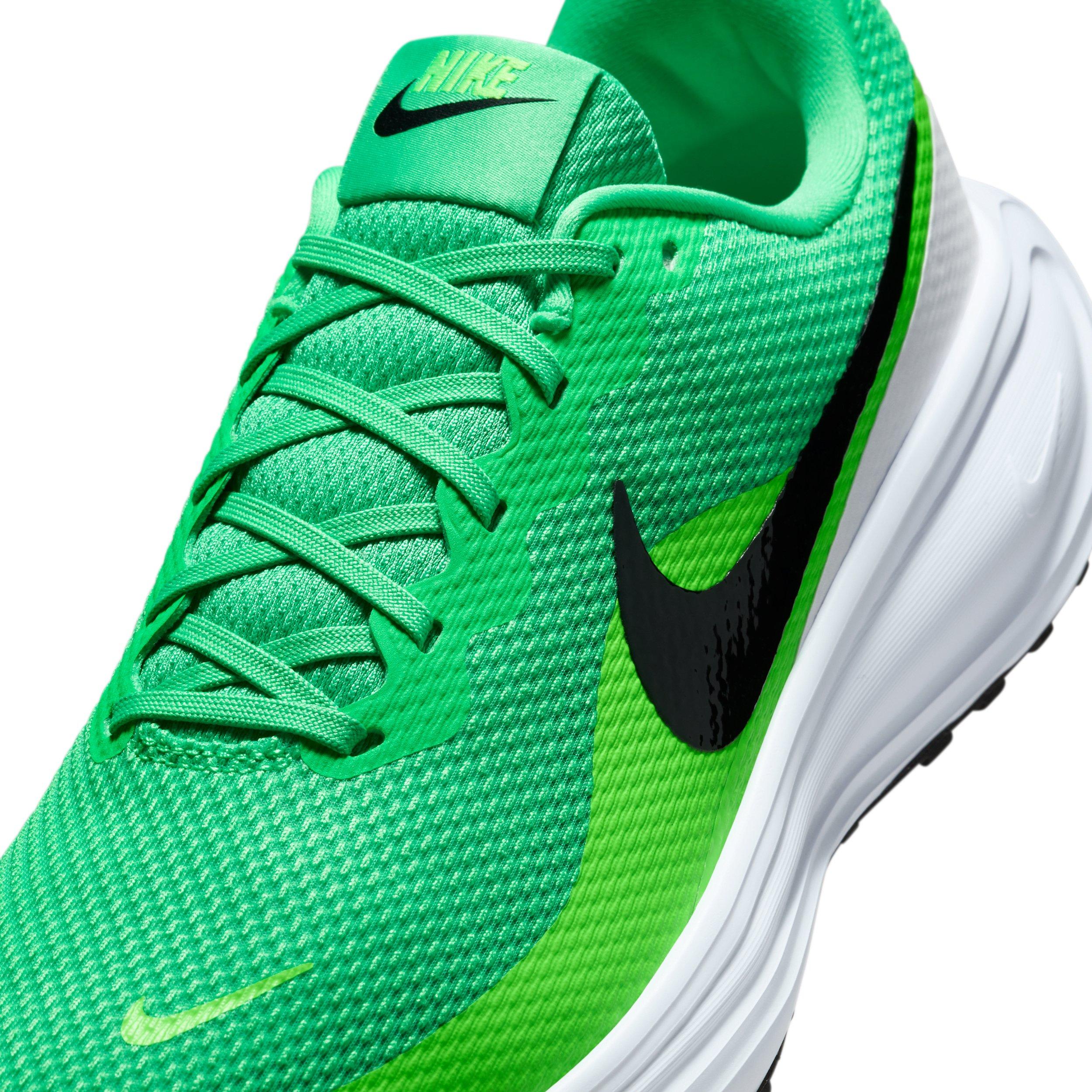 Nike Revolution 8 "Green Shock/Green Strike/White/Black" Men's Running Shoe - GREEN/GREEN/WHITE/BLACK Thumbnail View 7