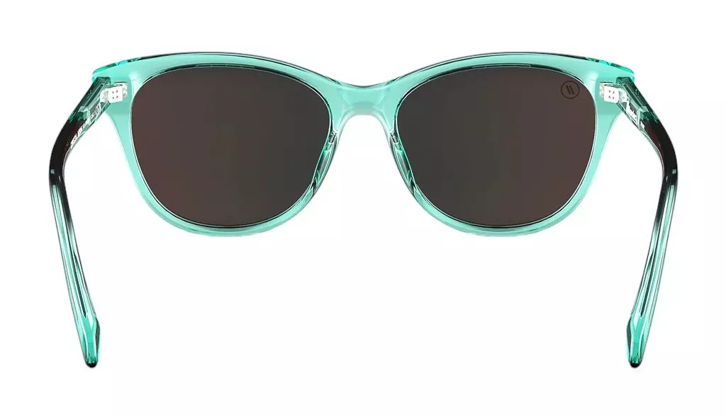 Blenders Palmy Crystal Aqua Sunglasses - AQUA