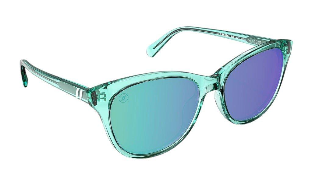Blenders Palmy Crystal Aqua Sunglasses - AQUA