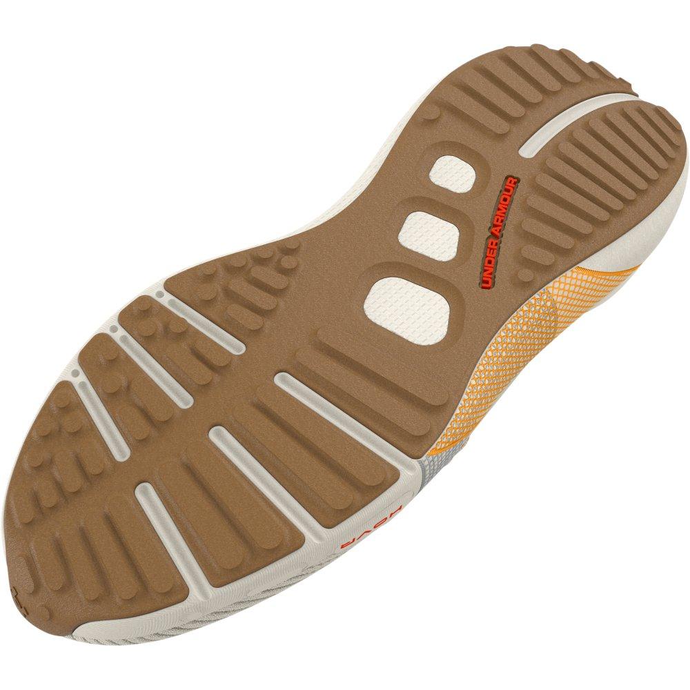 Under Armour HOVR Phantom 3 SE Suede "Ivory/Orange Ice" Women's Running Shoe - IVORY/ORANGE Thumbnail View 4