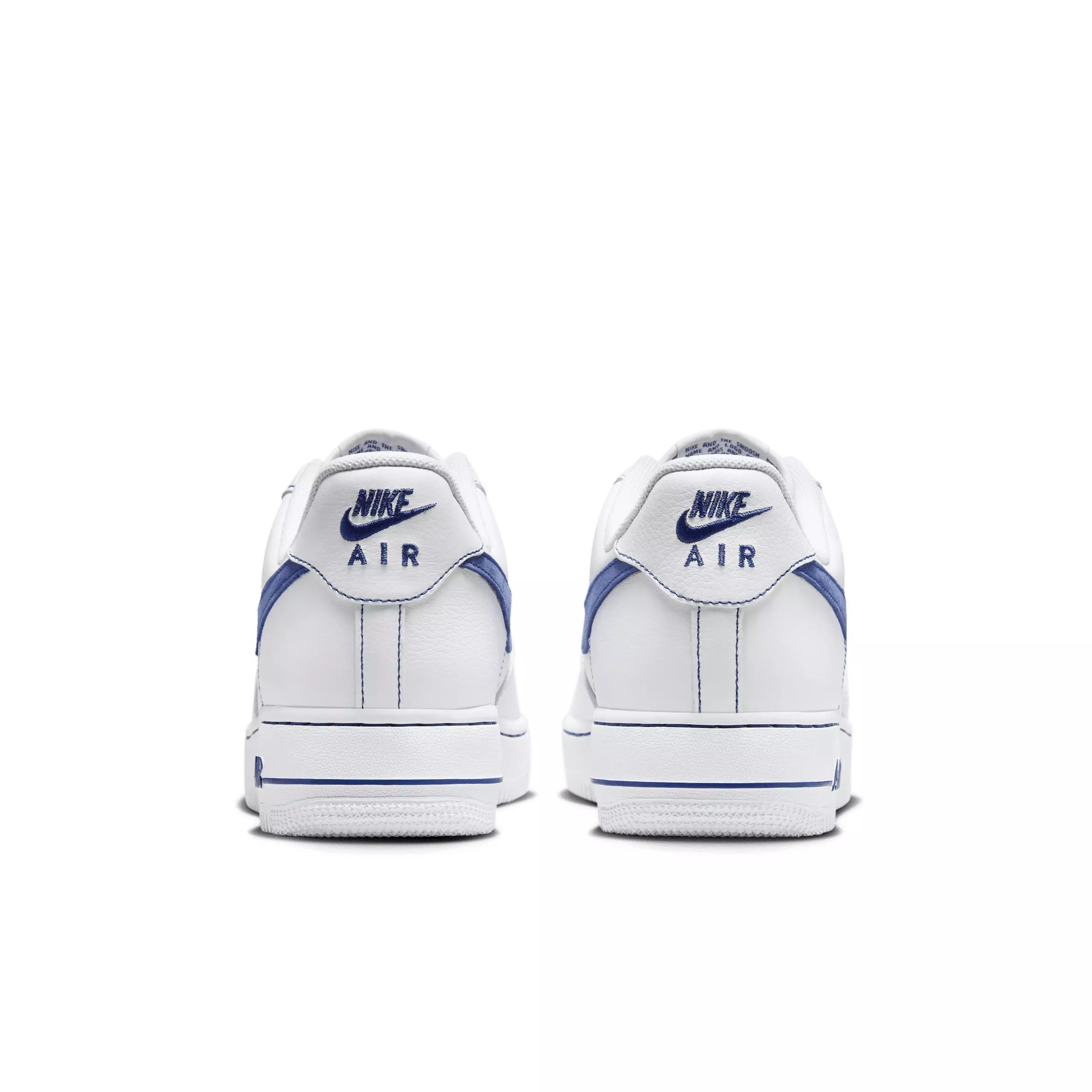 Nike Air Force 1 '07 LV8 "White/Deep Royal Blue" Men's Shoe - WHITE/ROYAL