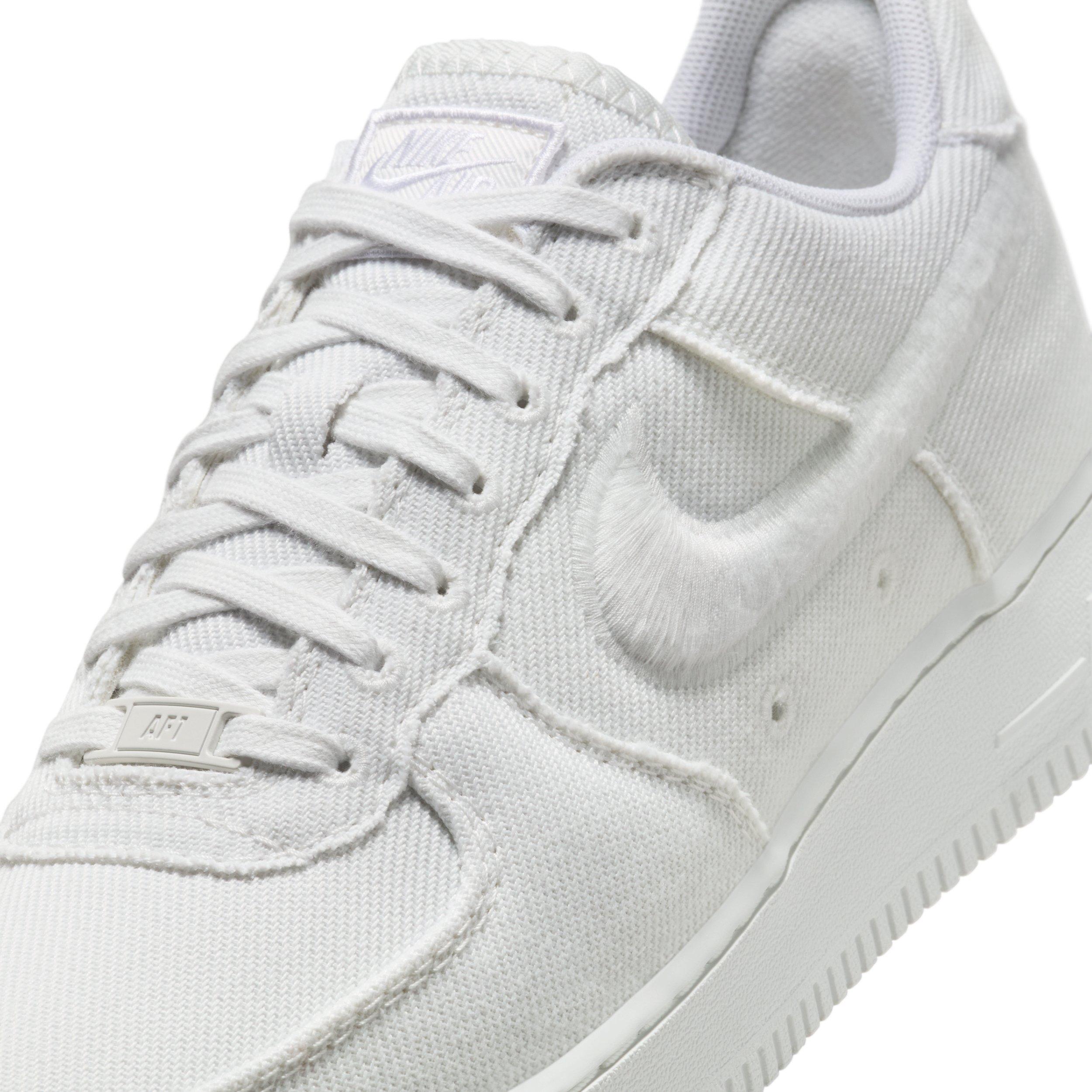 Nike Air Force 1 Low Canvas "Summit White/Light Orewood Brown/Summit White" Men's Shoe - WHITE/LT BROWN/WHITE Thumbnail View 7