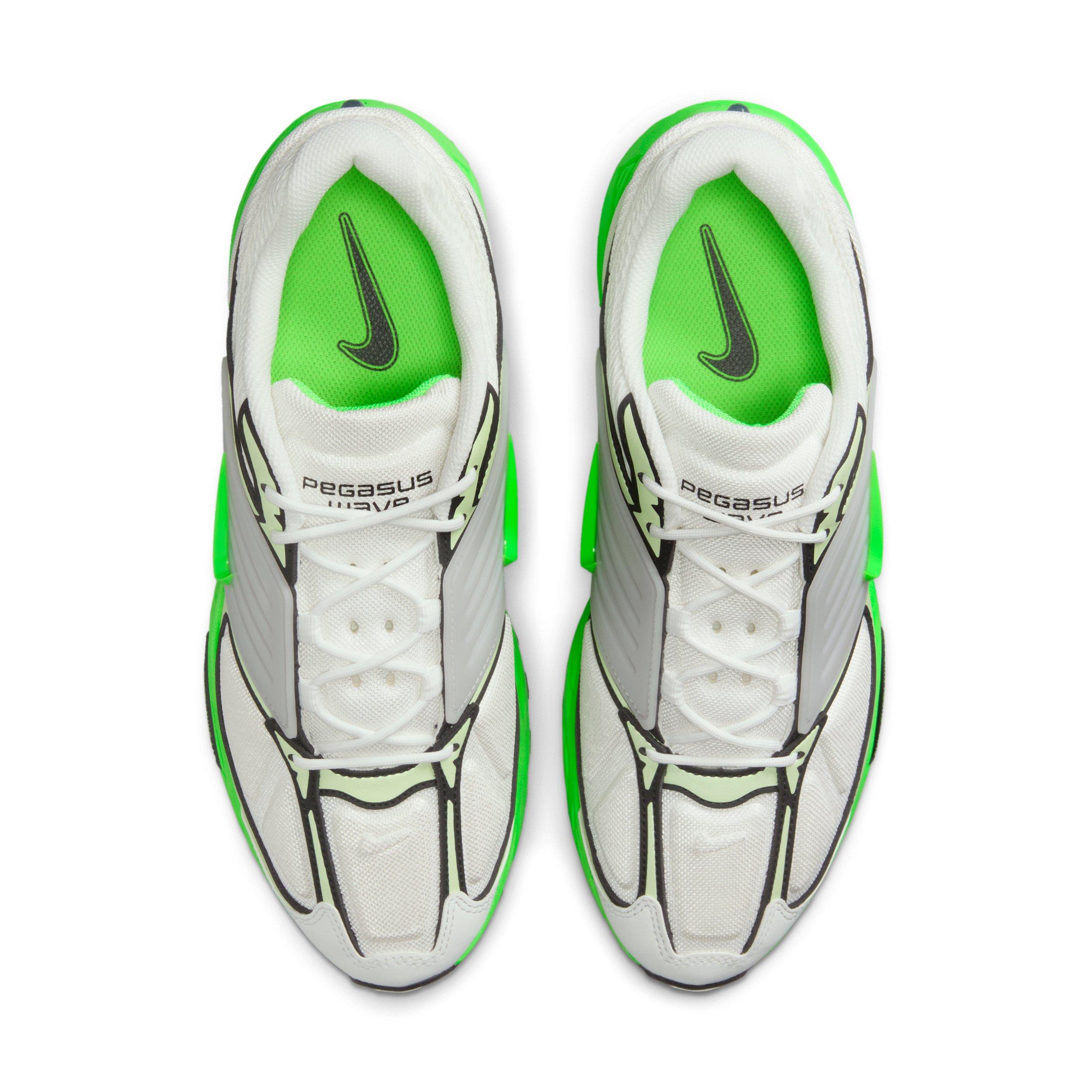 Nike Air Pegasus Wave "Summit White/Barely Volt/Black/Green Strike" Men's Shoe - WHITE/VOLT/BLACK/GREEN Thumbnail View 4
