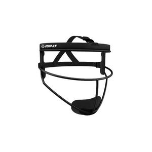 RIP-IT Womens' Defense Pro Matte Softball Fielder's Face Mask - Black