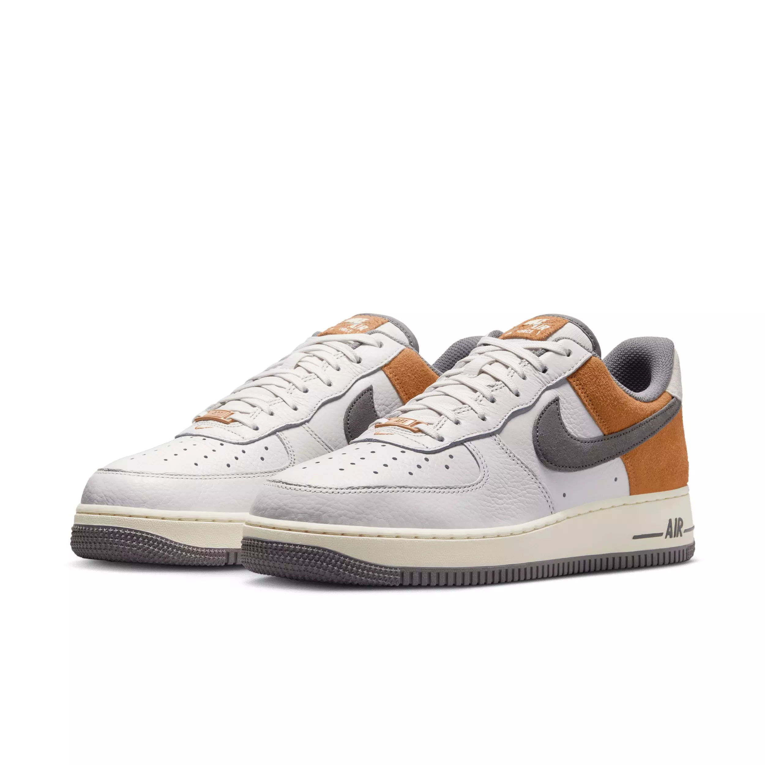 Nike Air Force 1 '07 LV8 "Phantom/Copper Moon/Coconut Milk/Flat Pewter" Men's Shoe - PHANTOM/COPPER/MILK/PEWTER