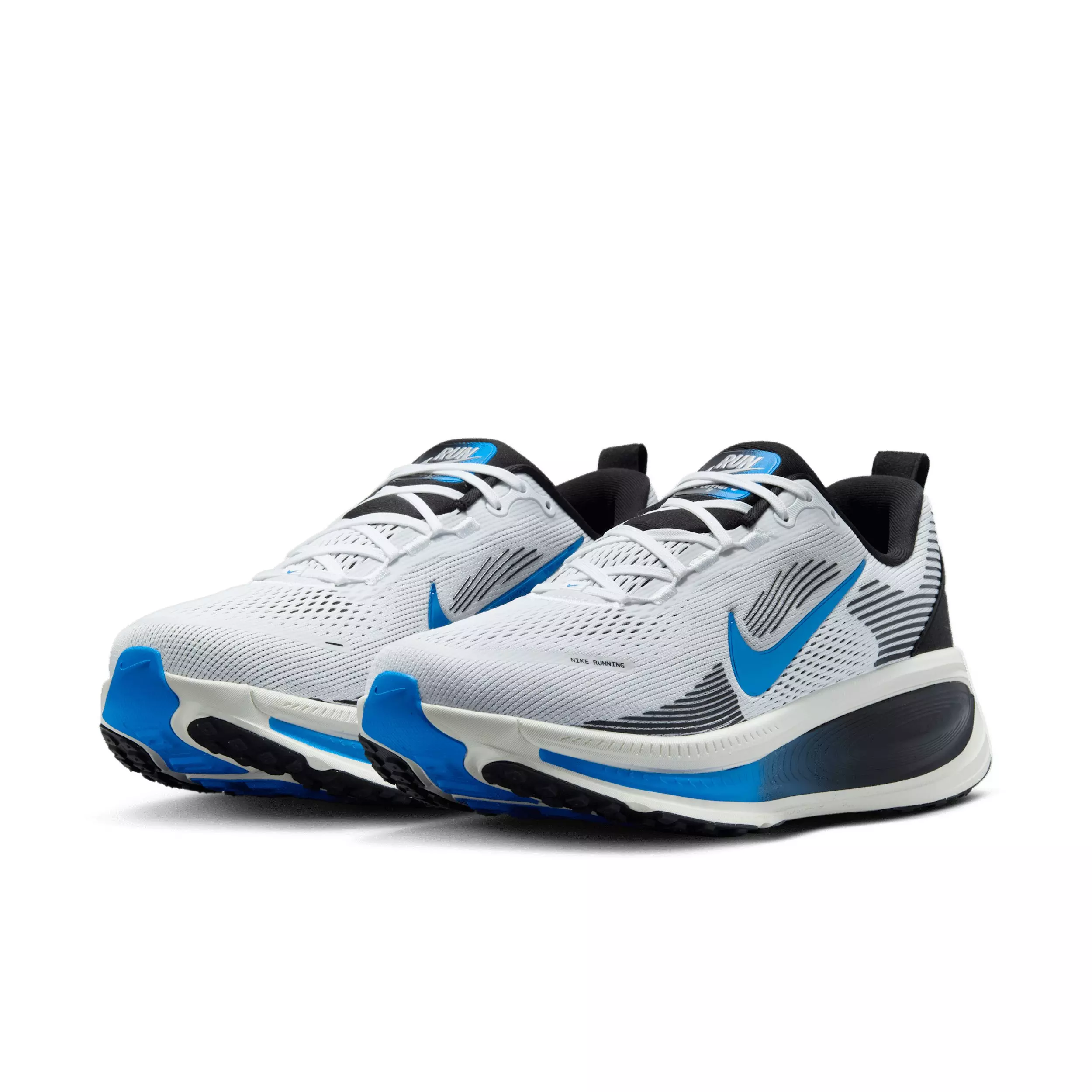 Nike Vomero 18 "White/Black/Sail/Photo Blue" Men's Running Shoe - WHITE/BLACK/SAIL/BLUE