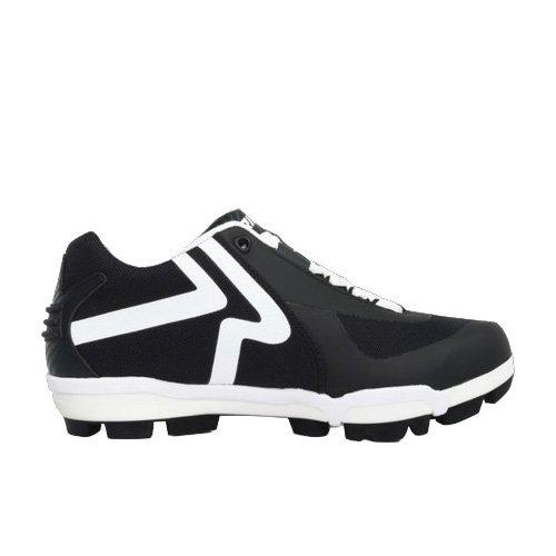 RIP-IT SwiftStep Ringor "Black/White" Women's Softball Cleat - BLACK/WHITE Thumbnail View 1