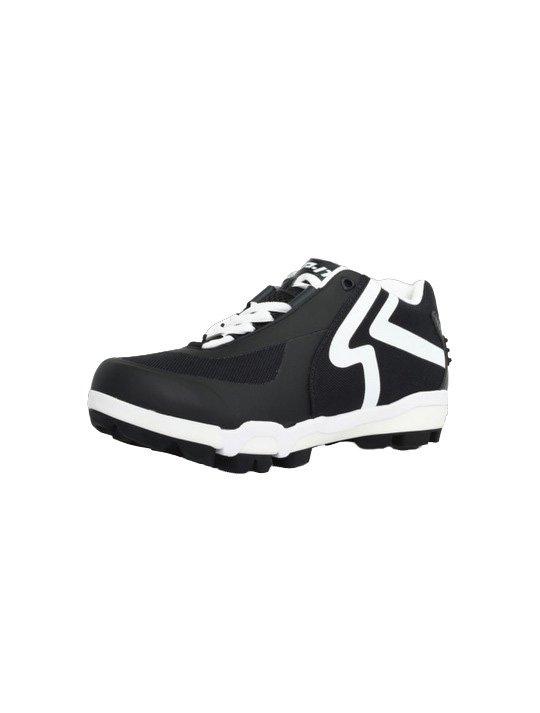 RIP-IT SwiftStep Ringor "Black/White" Women's Softball Cleat - BLACK/WHITE Thumbnail View 3