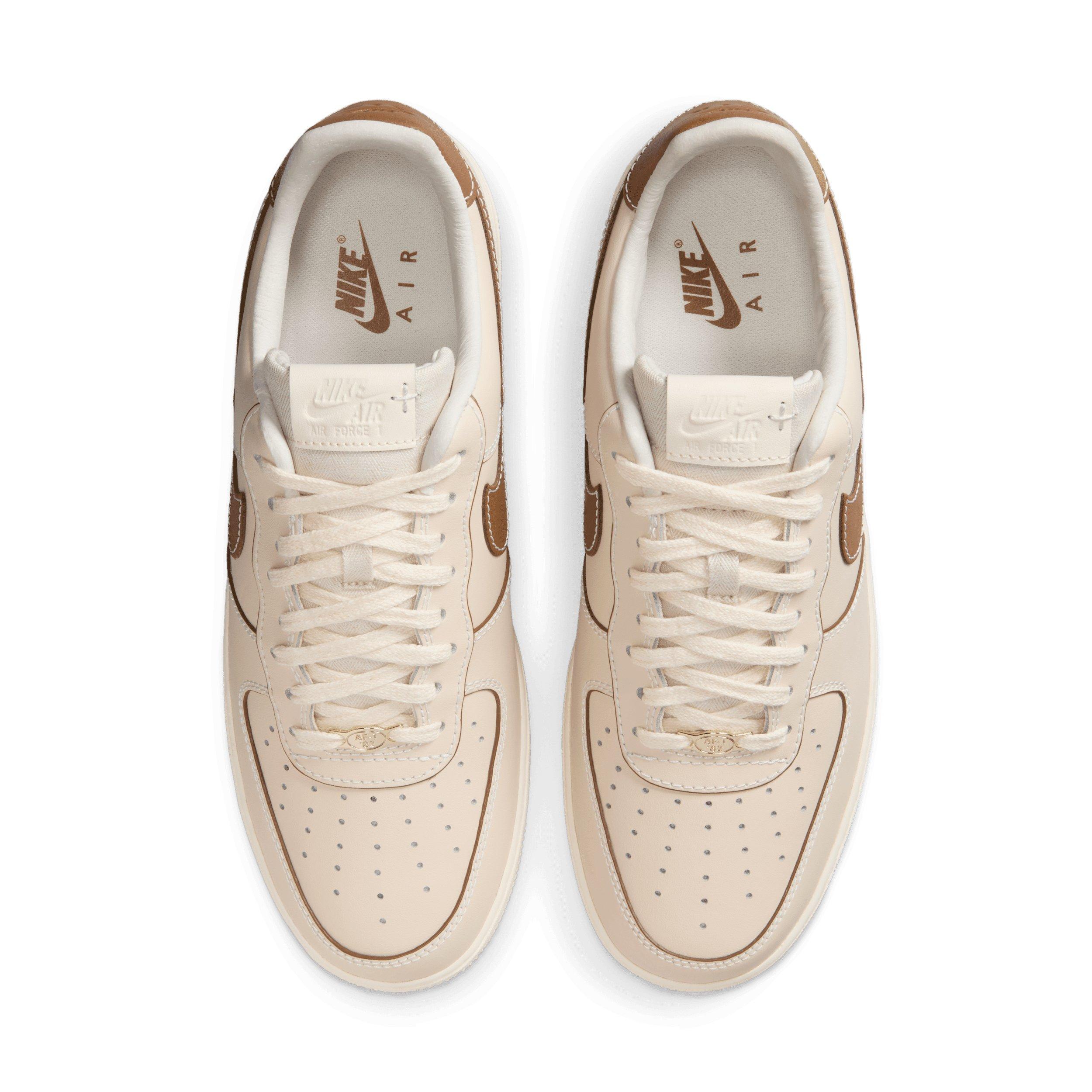 Nike Air Force 1 '07 "Pearl White/Pale Ivory/Sail/Light British Tan" Men's Shoe - PEARL/IVORY/SAIL/LT TAN Thumbnail View 4