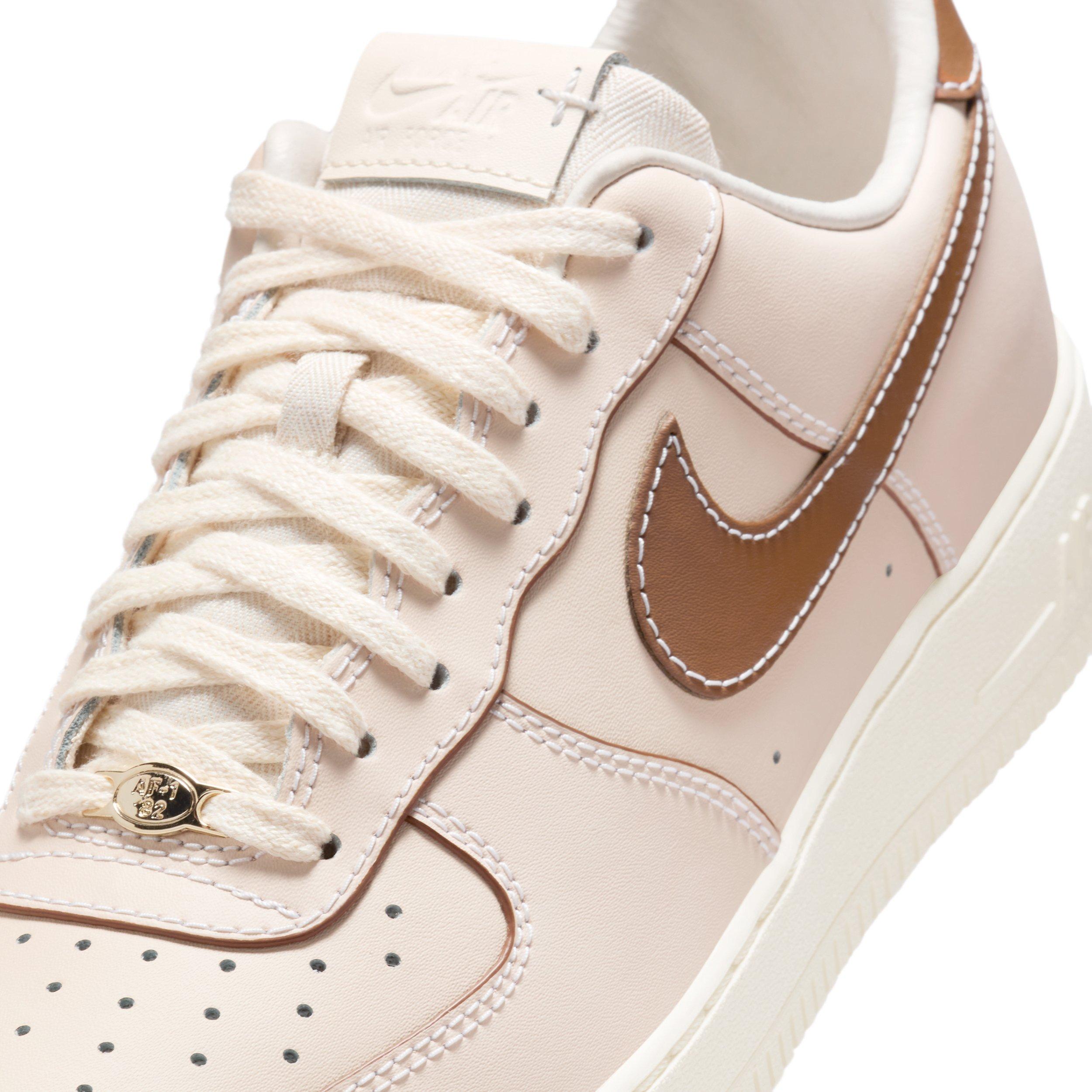 Nike Air Force 1 '07 "Pearl White/Pale Ivory/Sail/Light British Tan" Men's Shoe - PEARL/IVORY/SAIL/LT TAN Thumbnail View 7