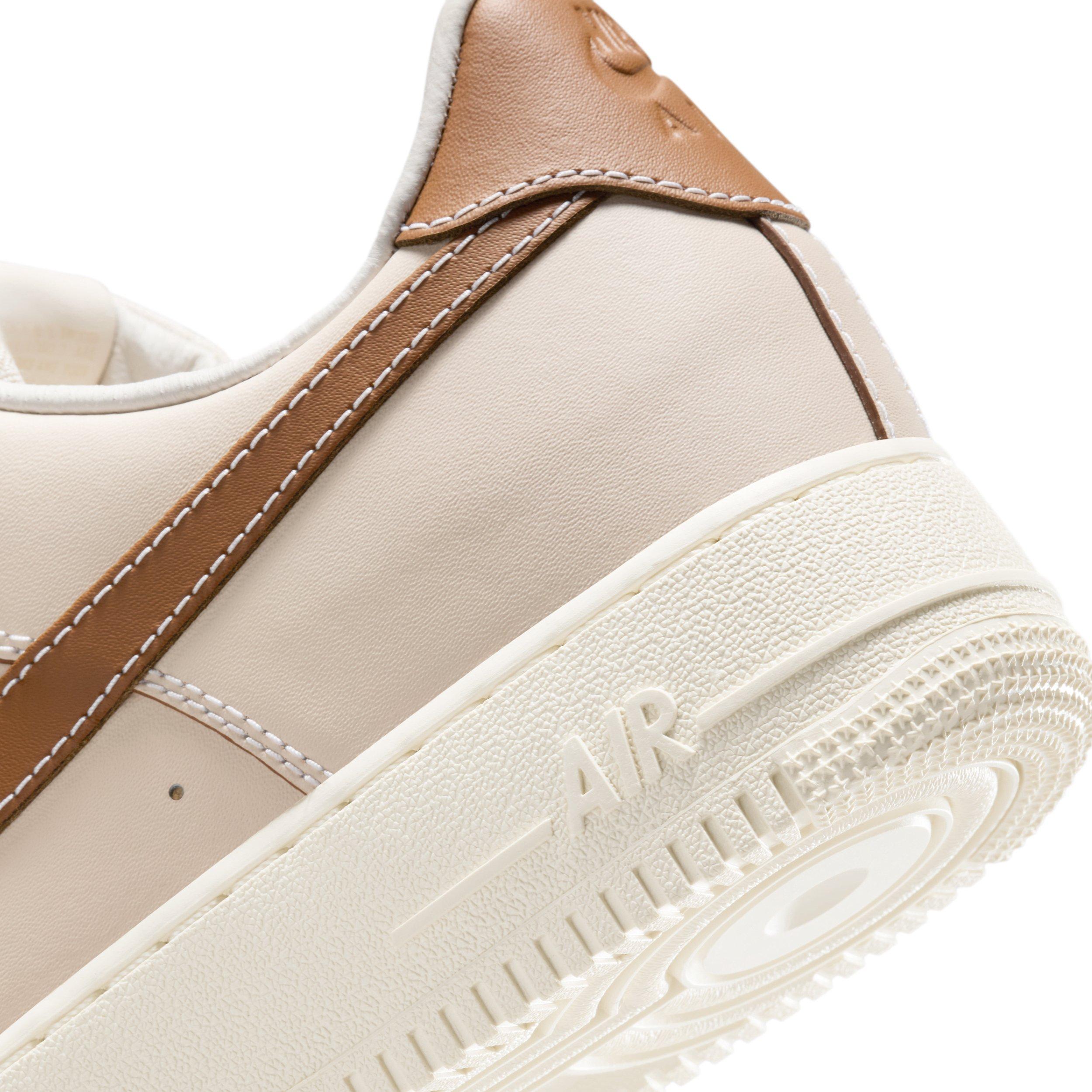 Nike Air Force 1 '07 "Pearl White/Pale Ivory/Sail/Light British Tan" Men's Shoe - PEARL/IVORY/SAIL/LT TAN Thumbnail View 8