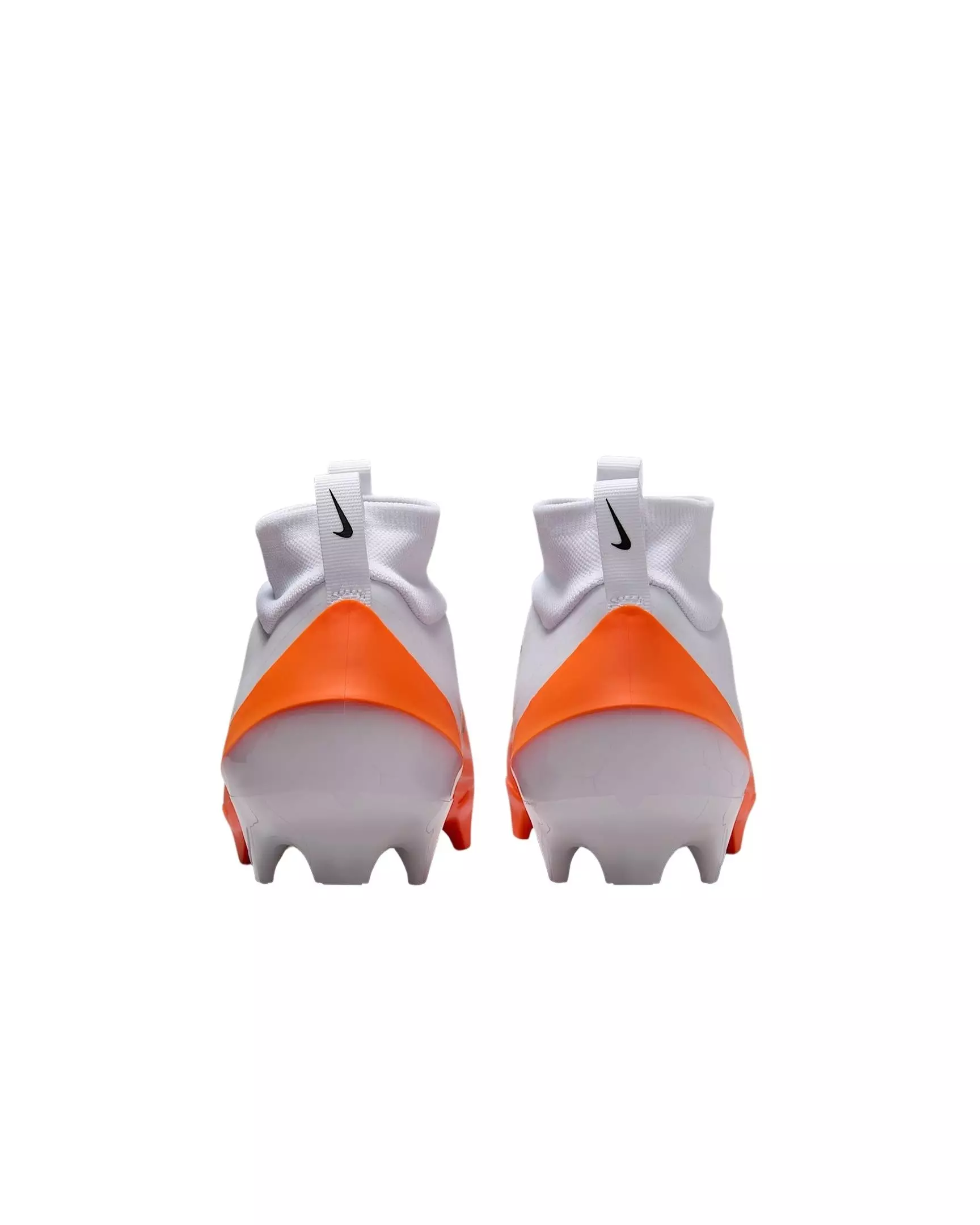 Nike Vapor Pro 1 "White/Safety Orange/Metallic Silver/Black" Men's Football Cleat - WHITE/ORANGE/SILVER/BLACK