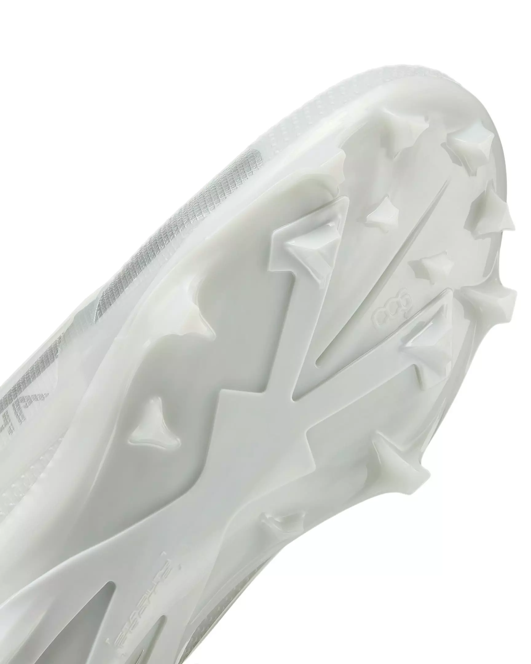 Nike Alpha Menace 4 Elite "White/Metallic Silver" Men's Football Cleat - WHITE/SILVER