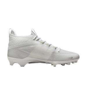 Nike Alpha Menace 4 Elite "White/Metallic Silver" Men's Football Cleat