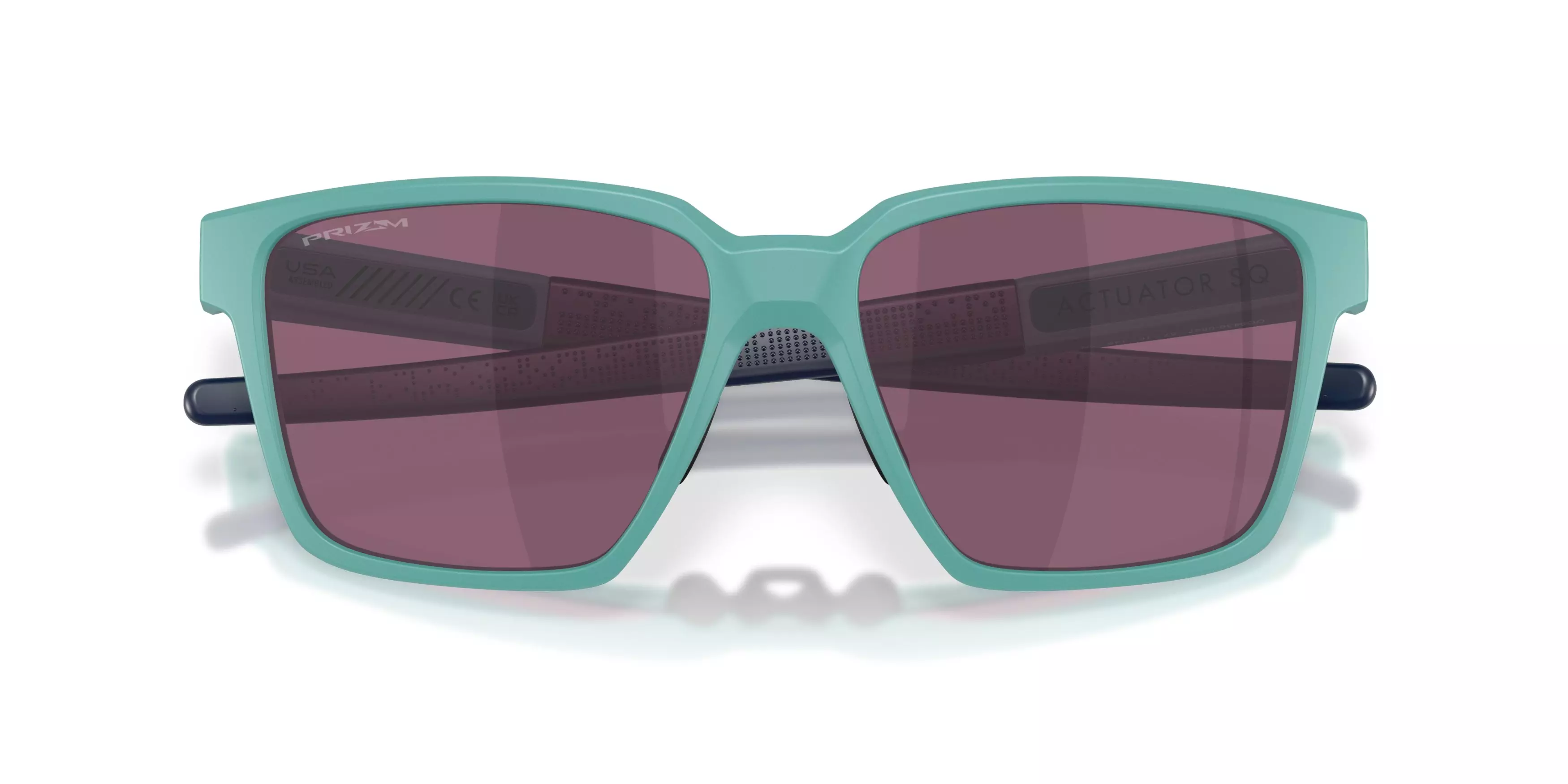 Oakley Actuator SQ Prizm Road Black Sunglasses - Matte Pacific - BLUE