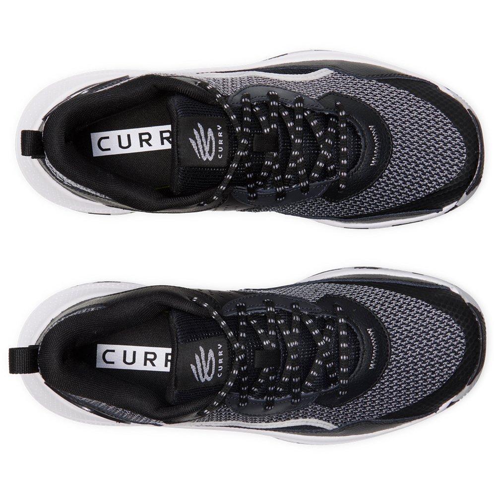 Under Armour Curry 3Z 24 "Black/Halo Grey" Unisex Basketball Shoe - BLACK/GREY Thumbnail View 4