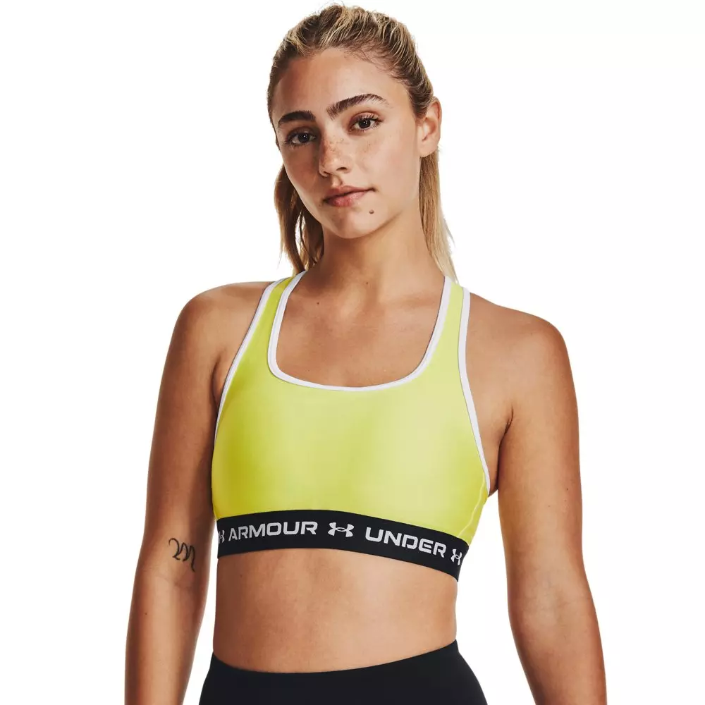 Under Armour Women's Mid Crossback Sports Bra – All Volleyball